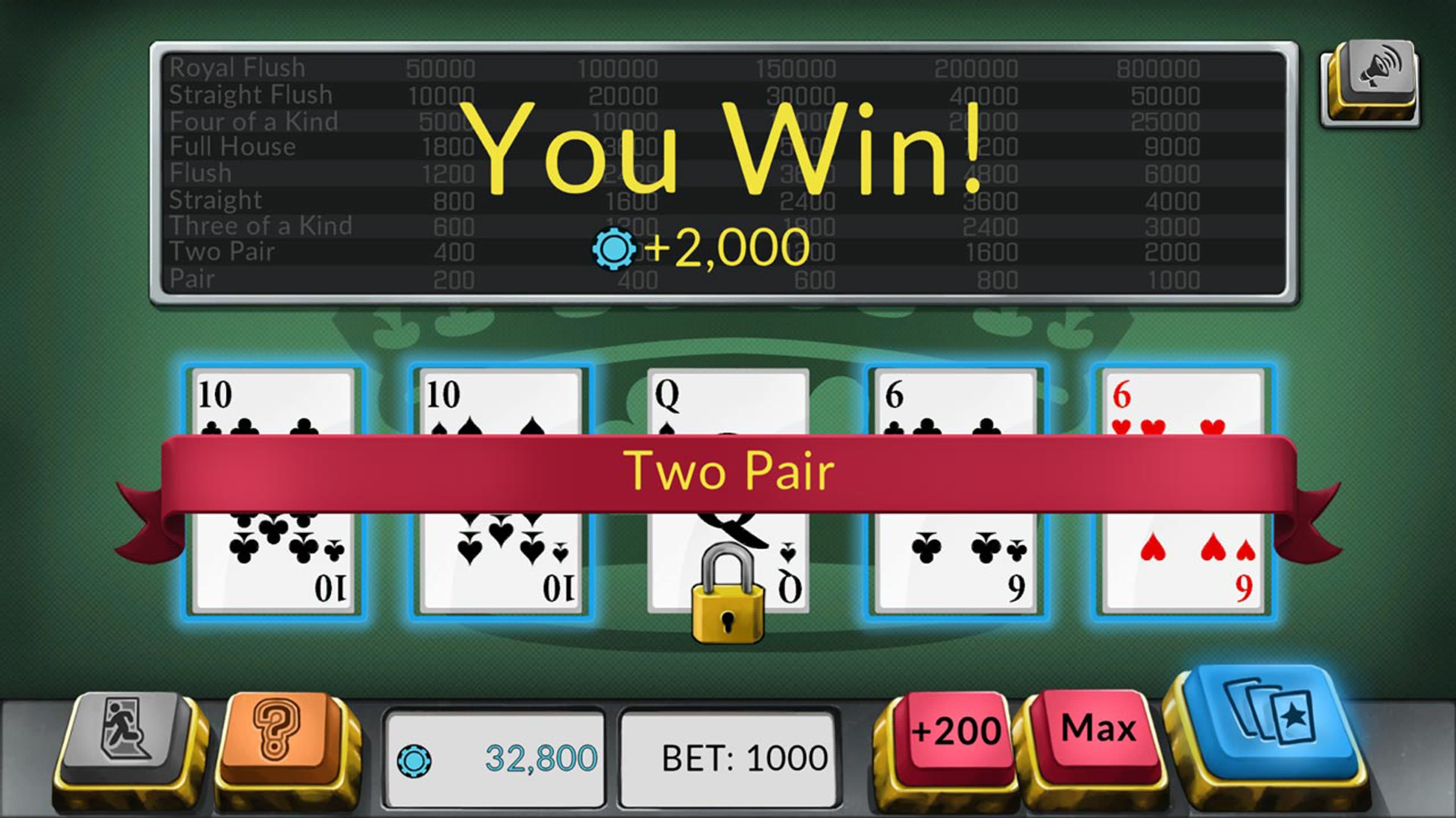 Four Kings: Video Poker: скриншот 1