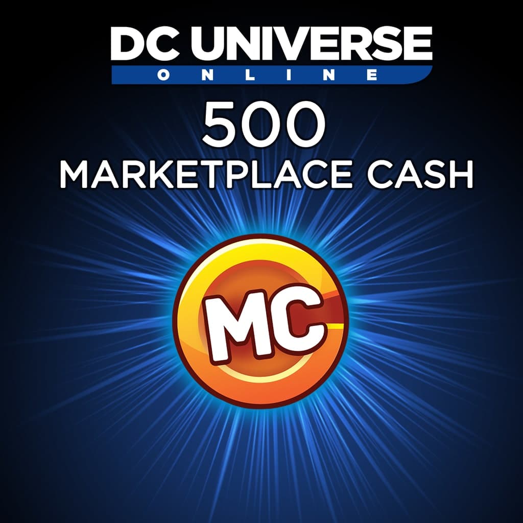 DC Universe Online 500 Marketplace Cash
