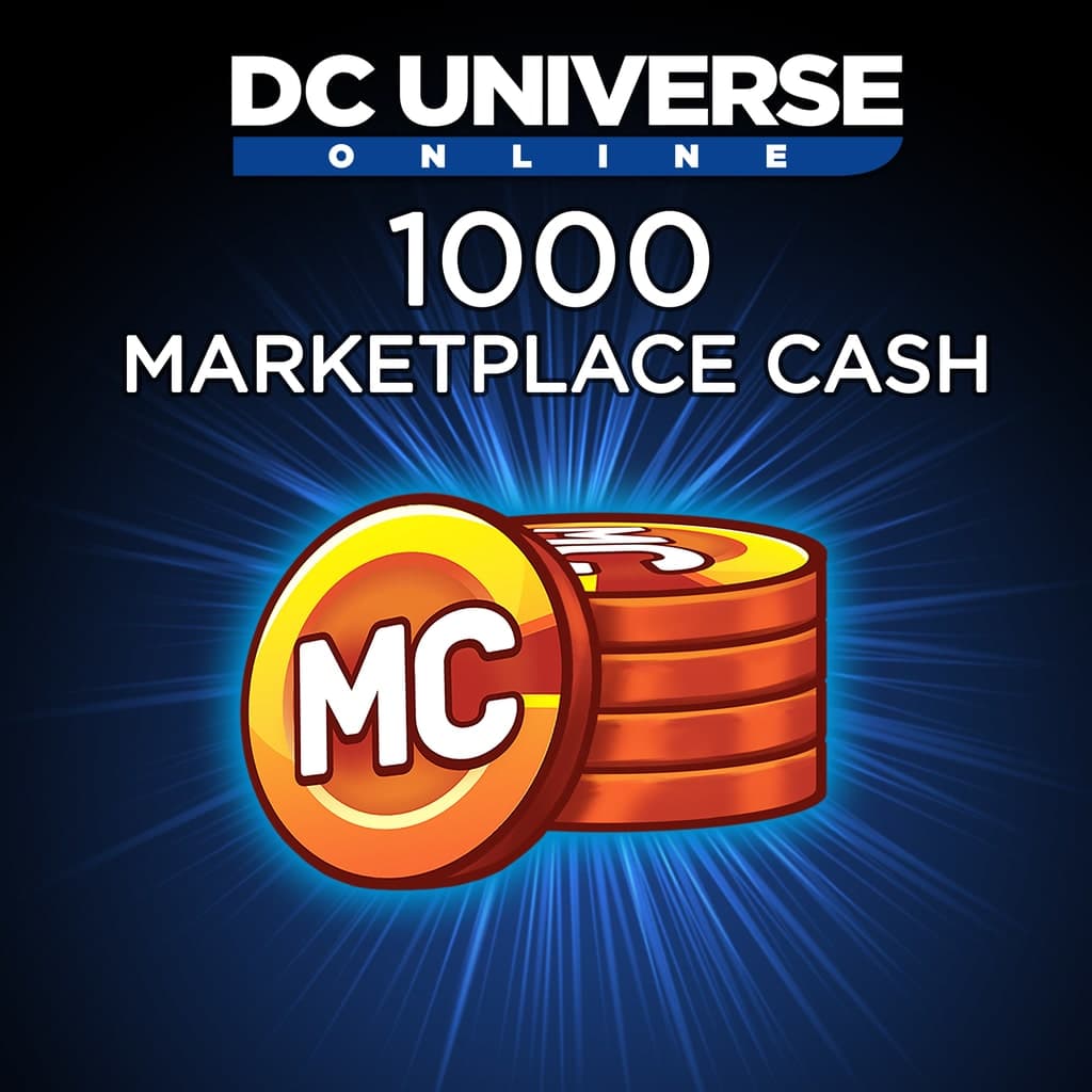 DC Universe Online 1000 Marketplace Cash