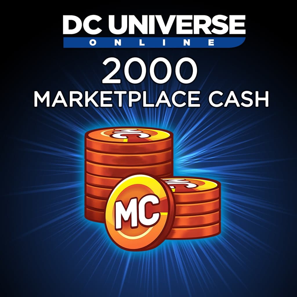 DC Universe Online 2000 Marketplace Cash