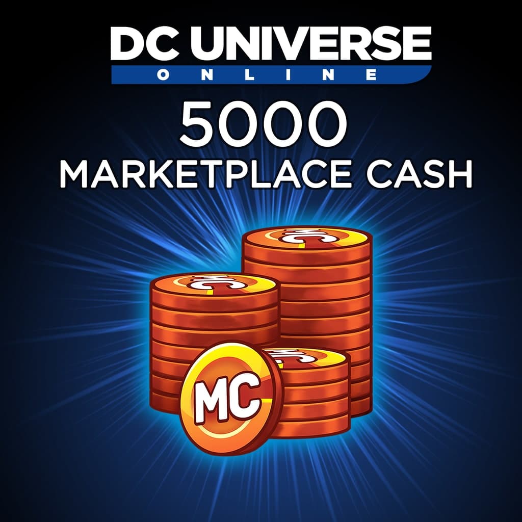 DC Universe Online 5000 Marketplace Cash
