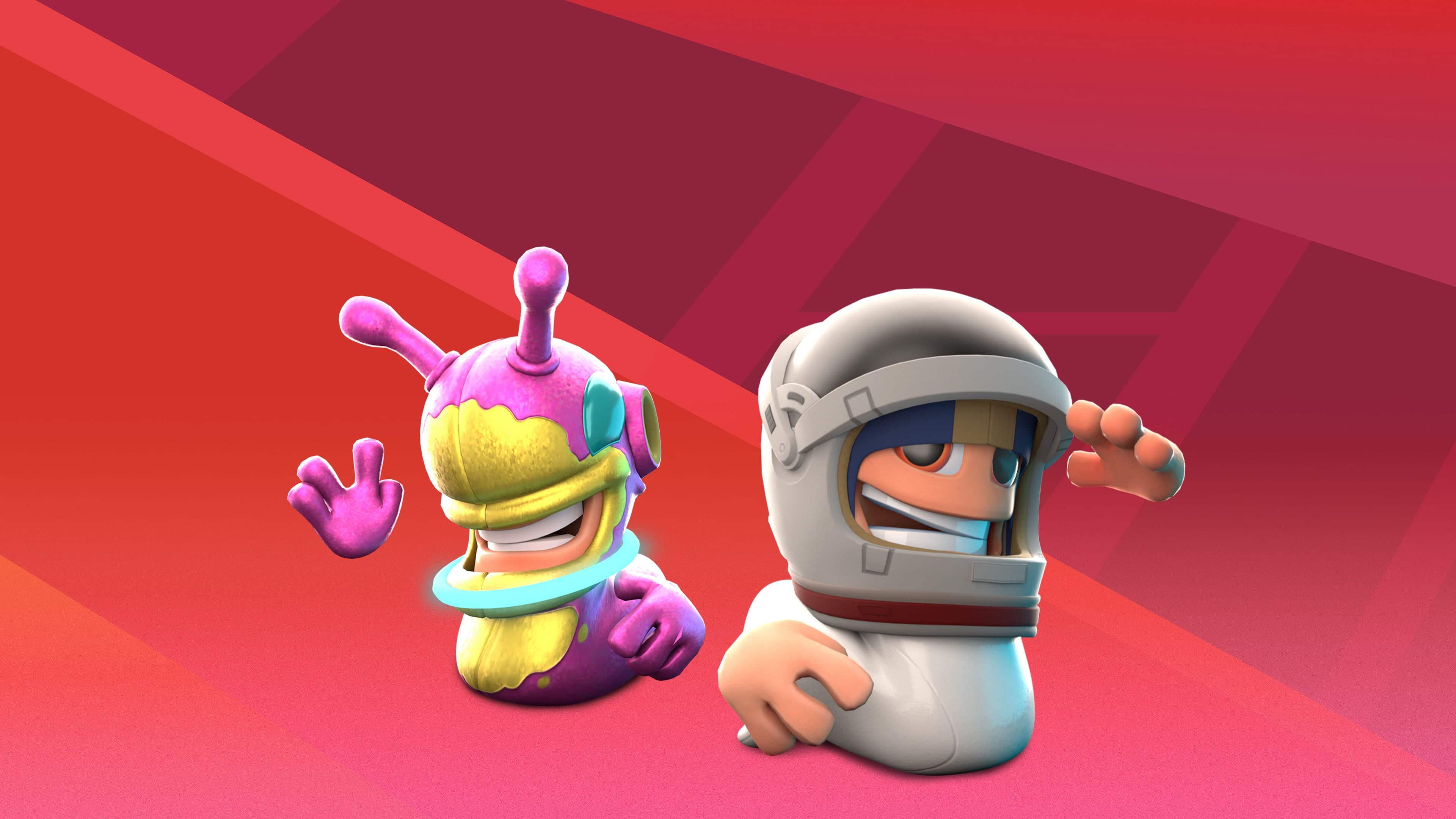 Worms Rumble - Spaceworm and Alien Double Pack Addon