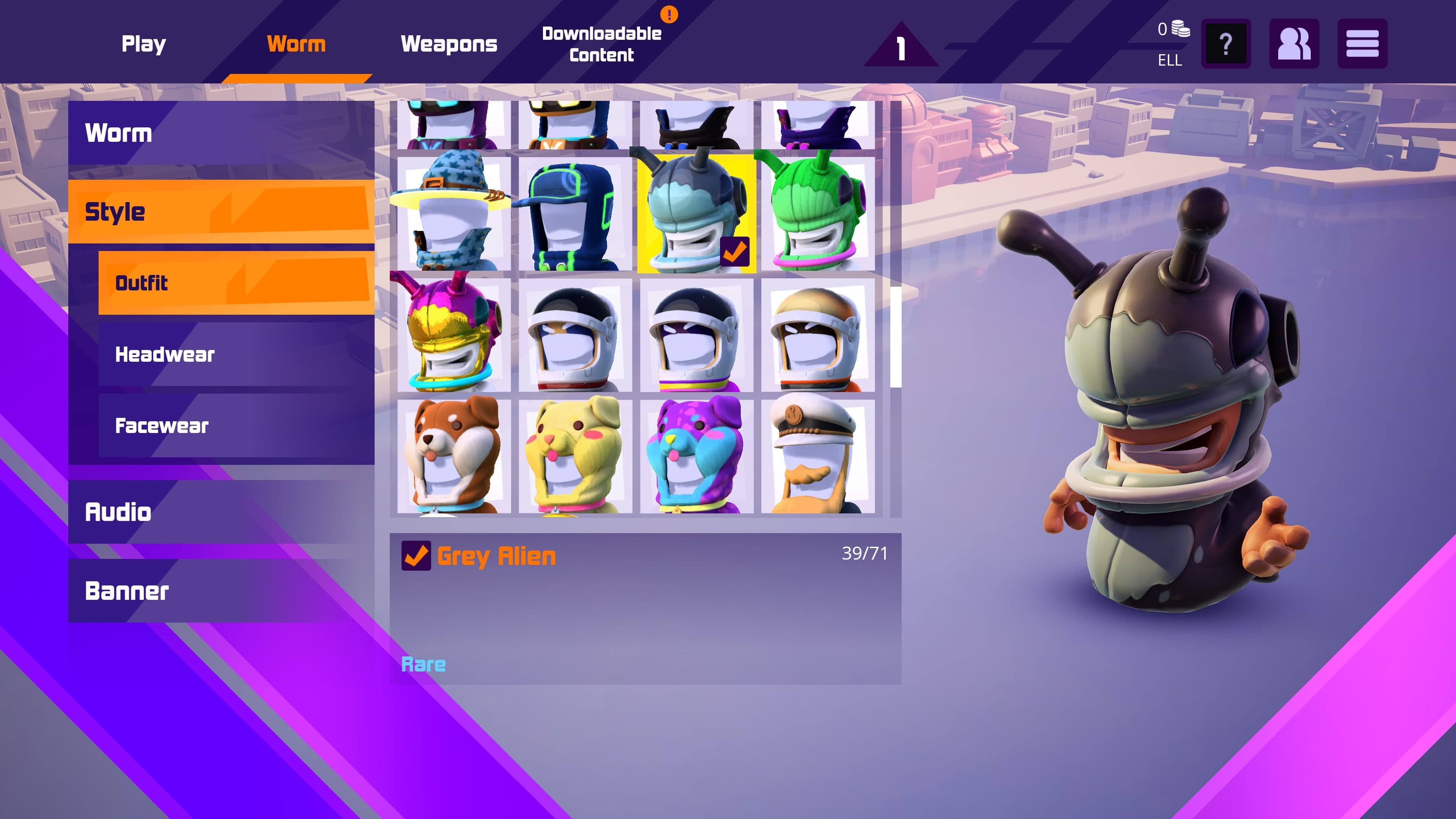 Worms Rumble - Spaceworm and Alien Double Pack: скриншот 6
