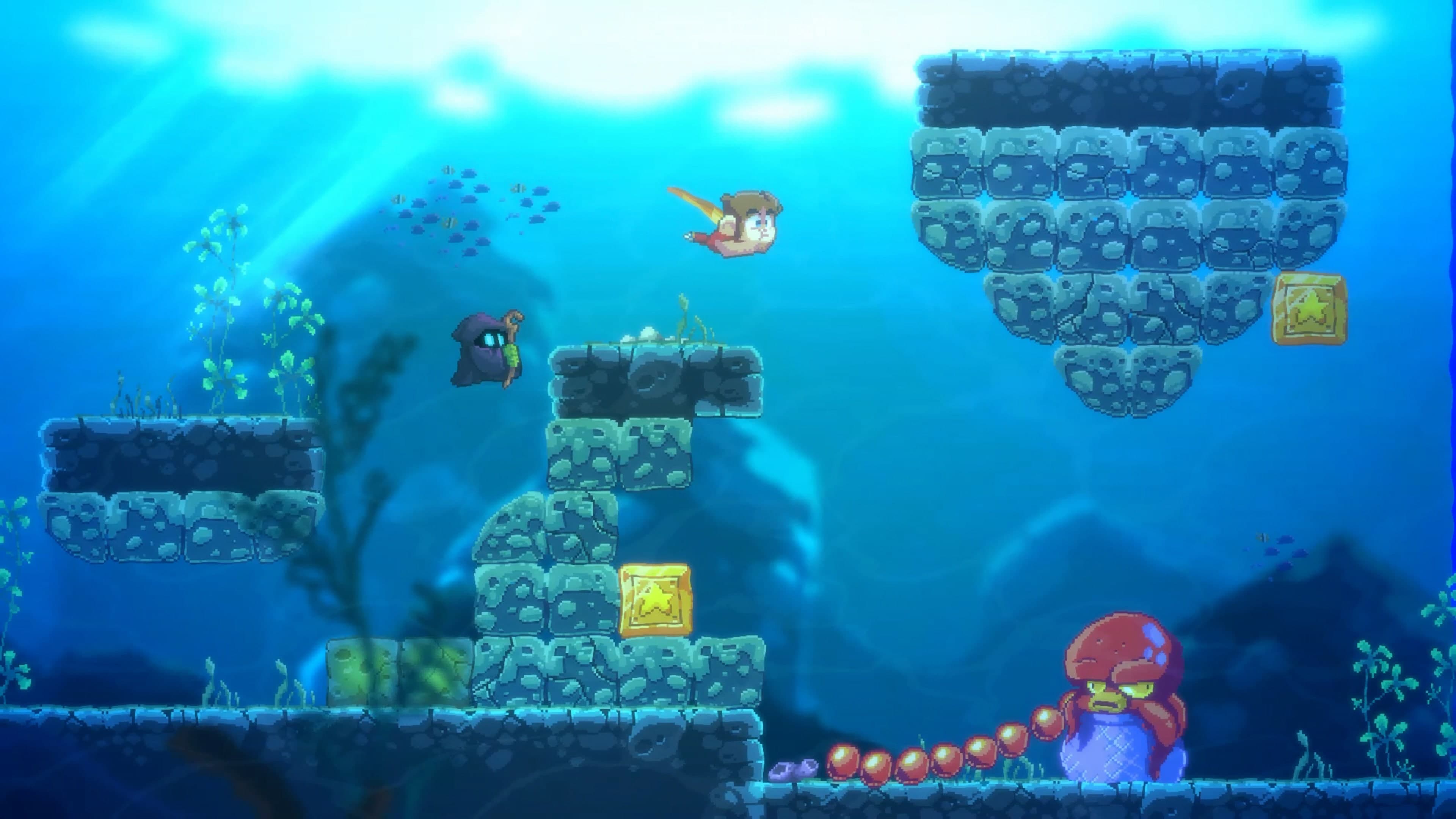Alex Kidd in Miracle World DX: скриншот 1