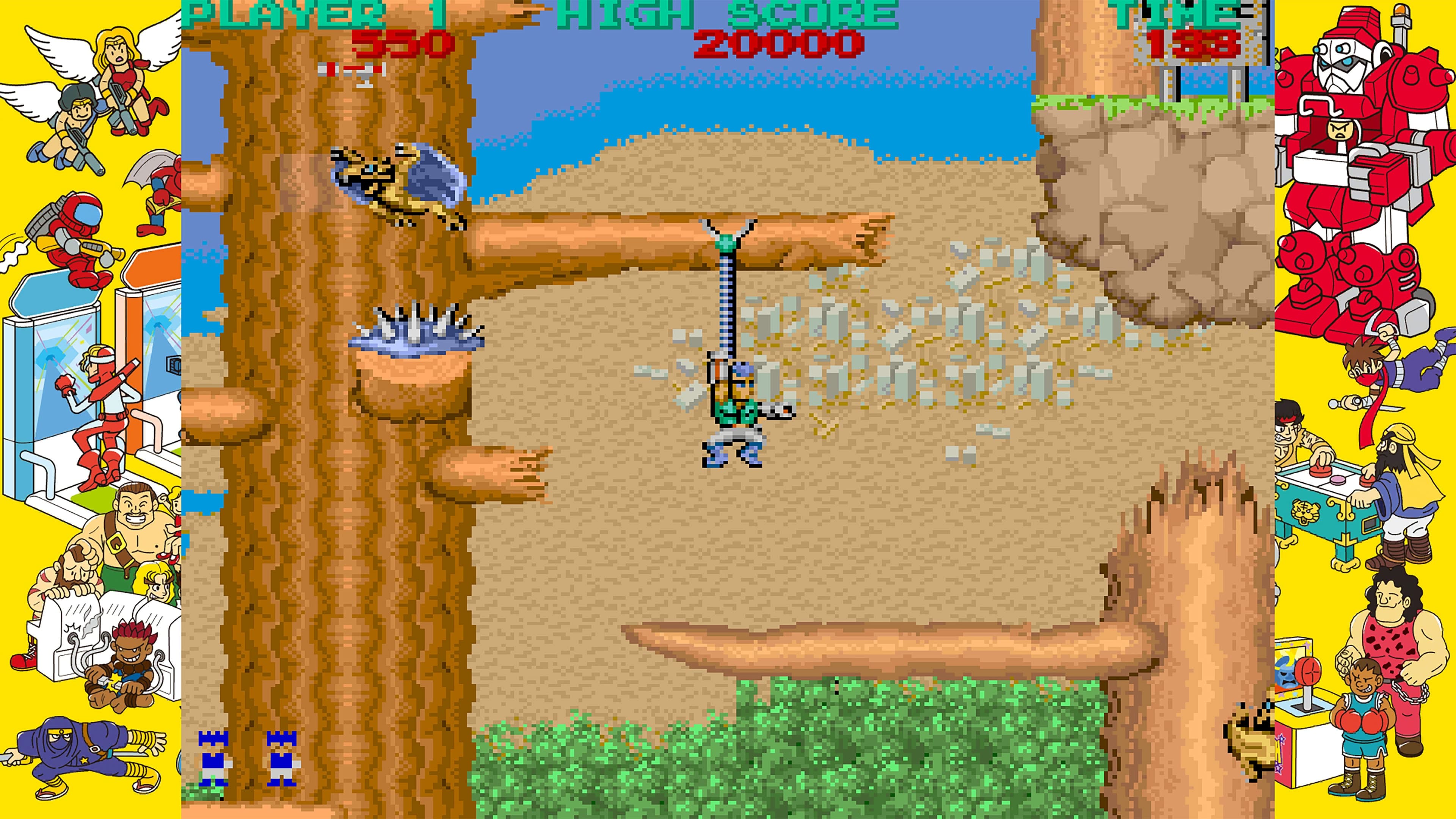 Capcom Arcade Stadium：BIONIC COMMANDO: скриншот 3