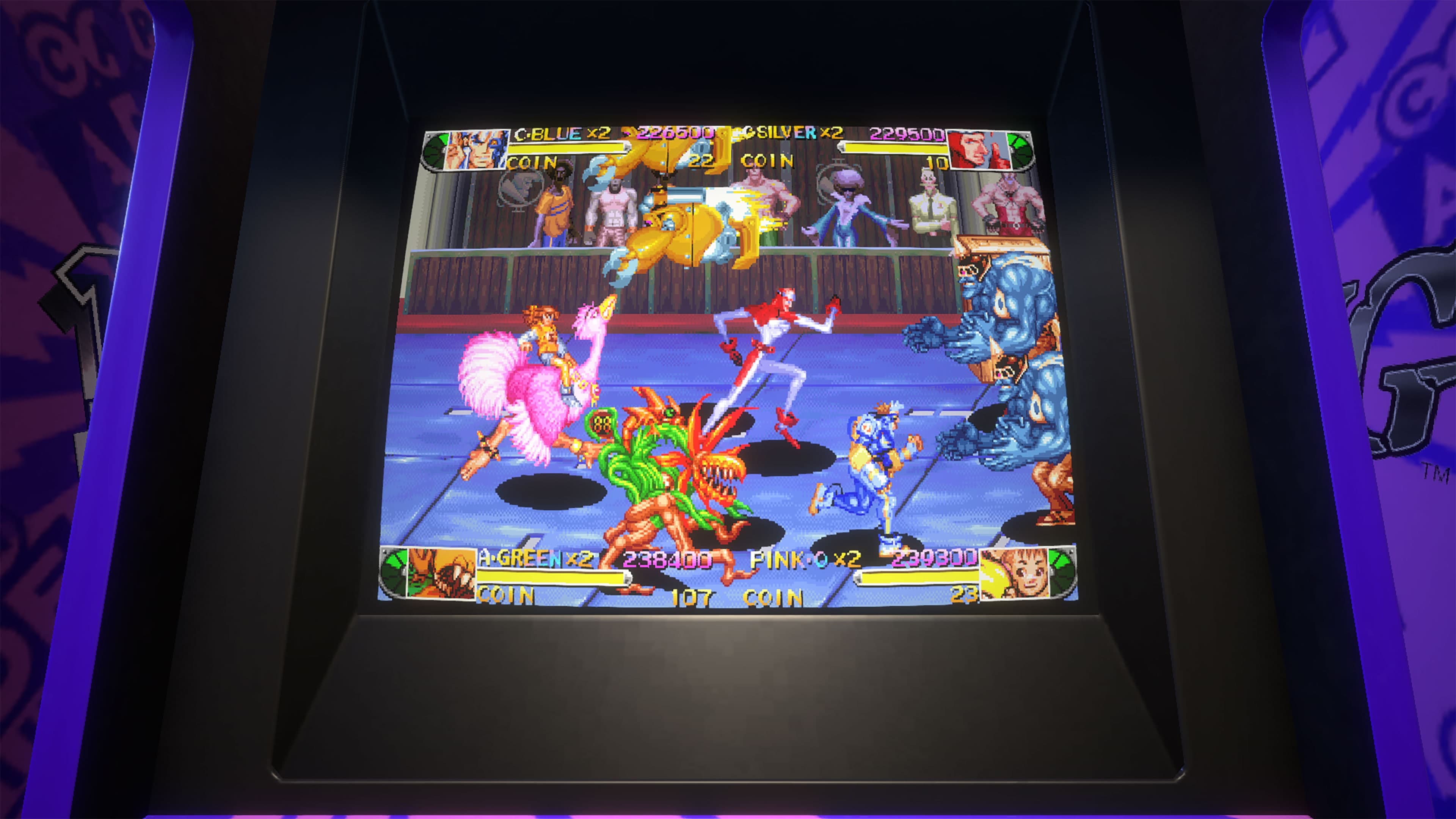Capcom Arcade Stadium：Battle Circuit: скриншот 6