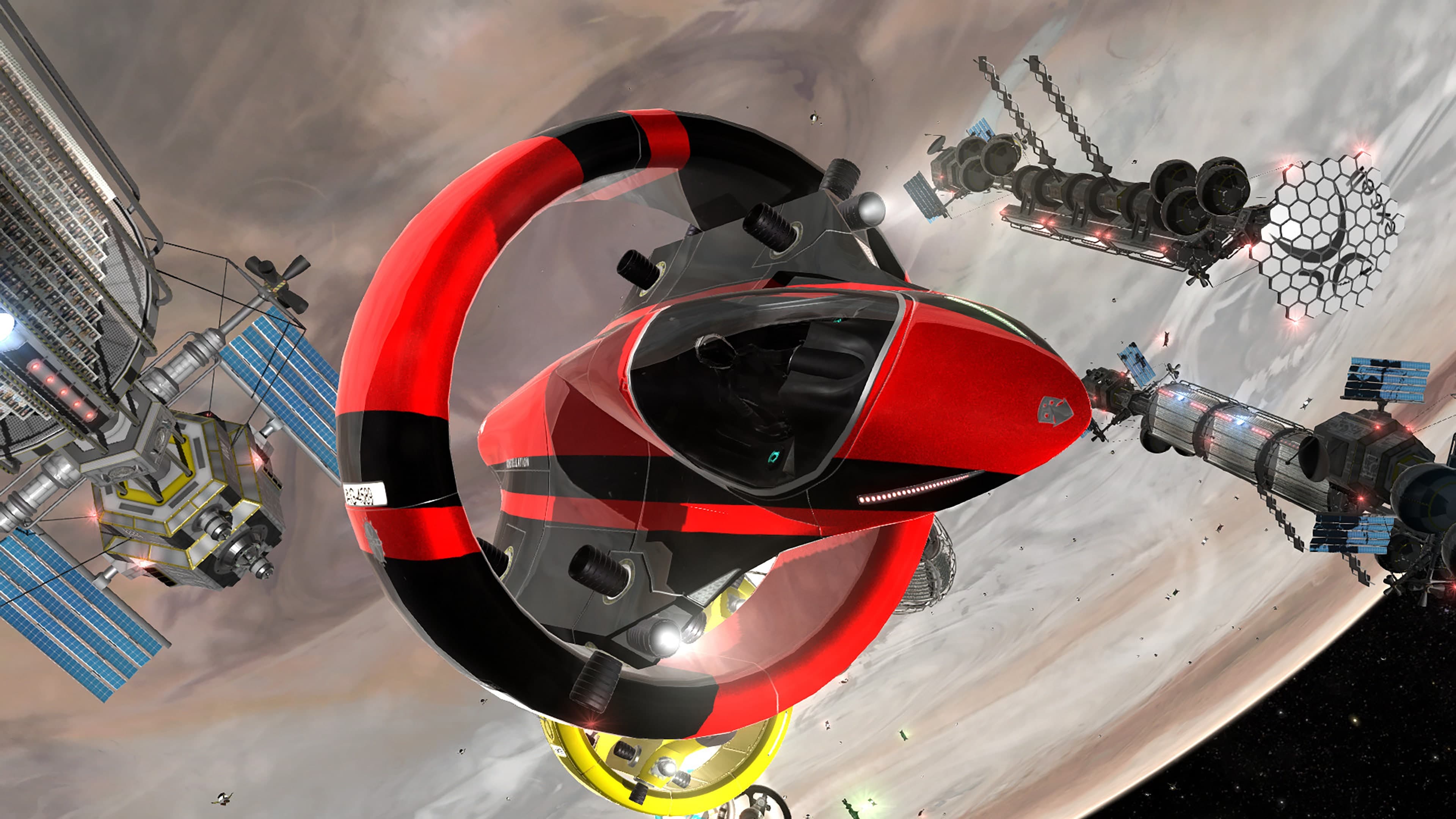 Orbital Racer: скриншот 2
