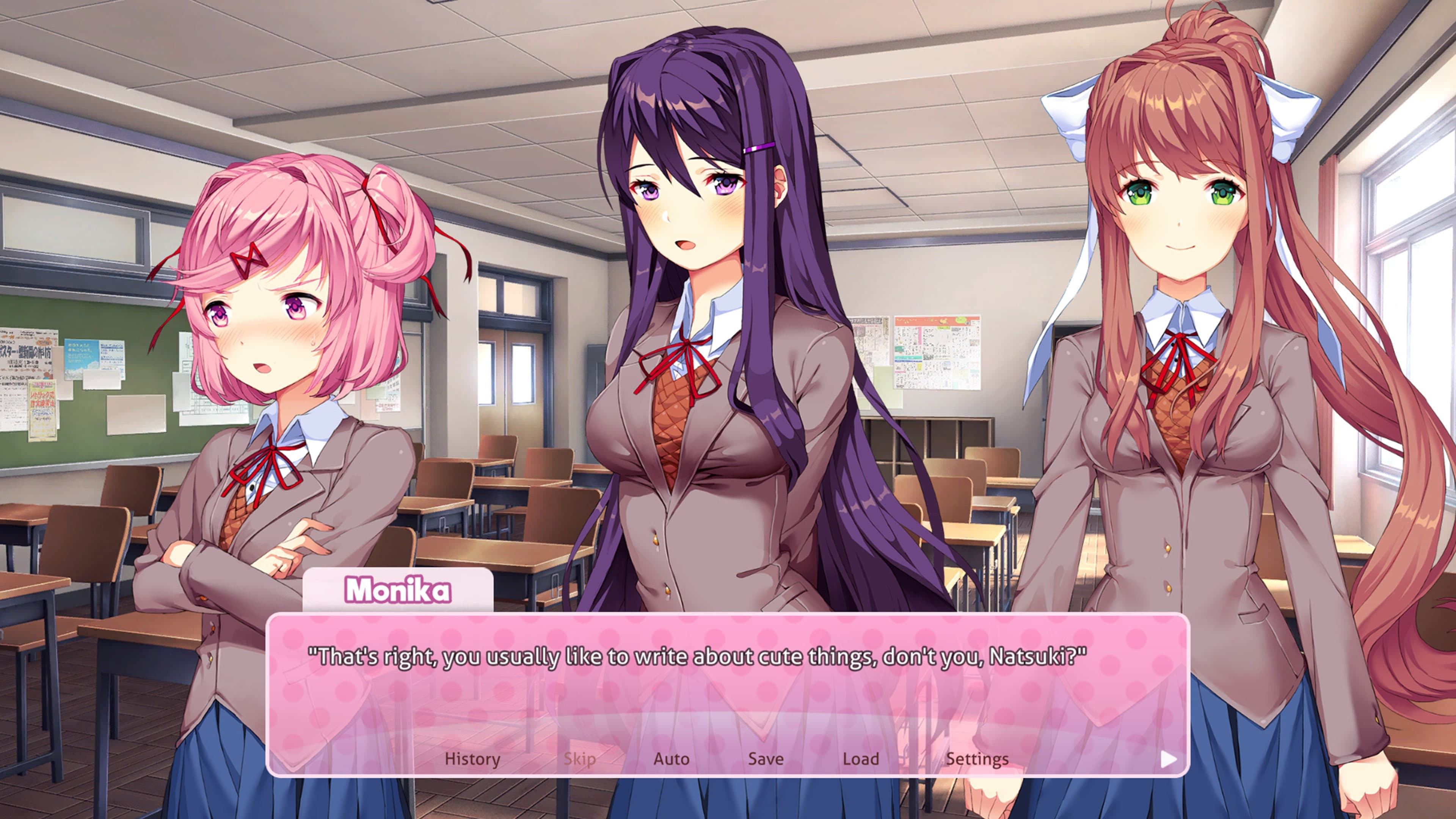 Doki Doki Literature Club Plus!: скриншот 6