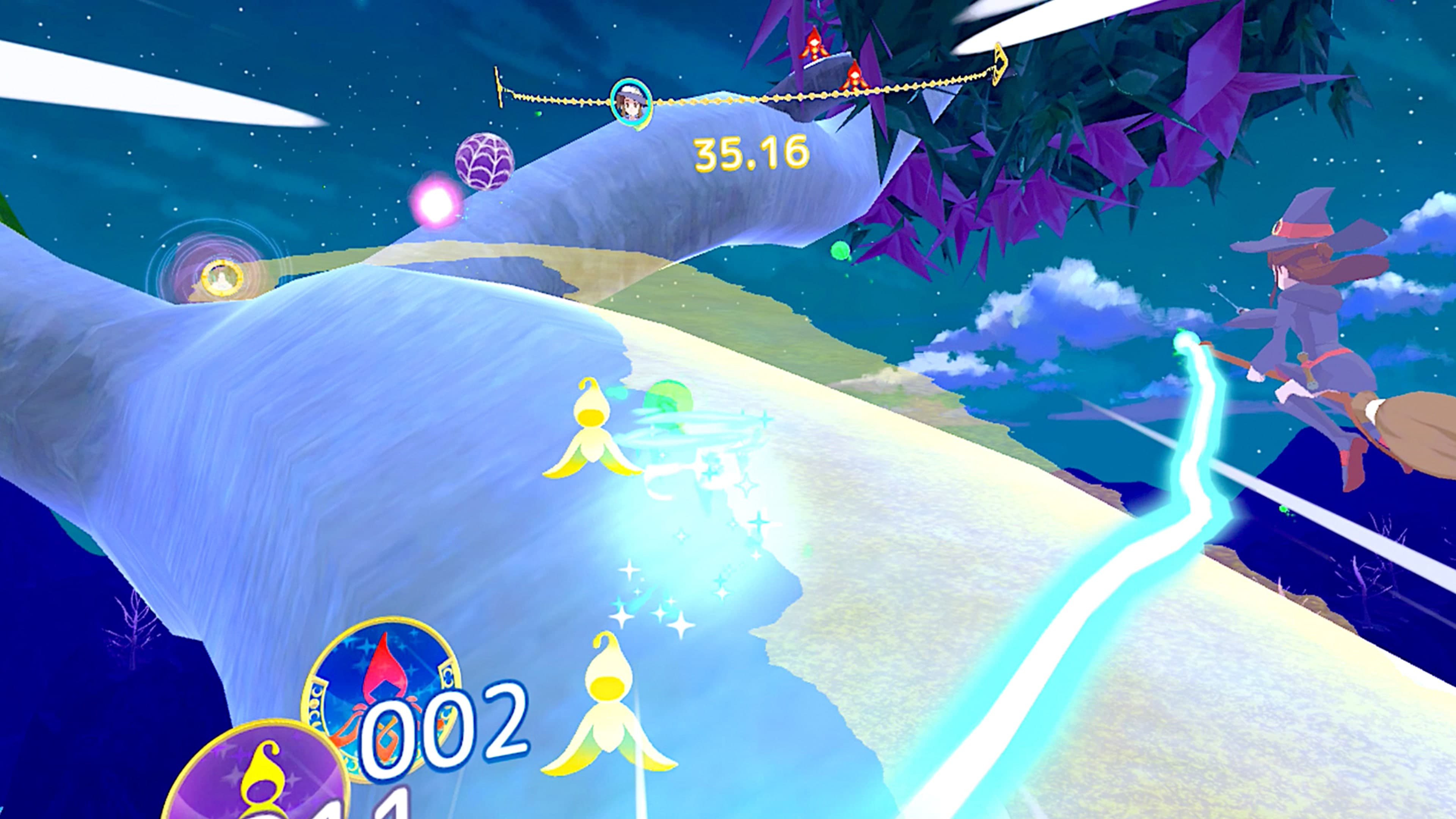 Little Witch Academia: VR Broom Racing: скриншот 4