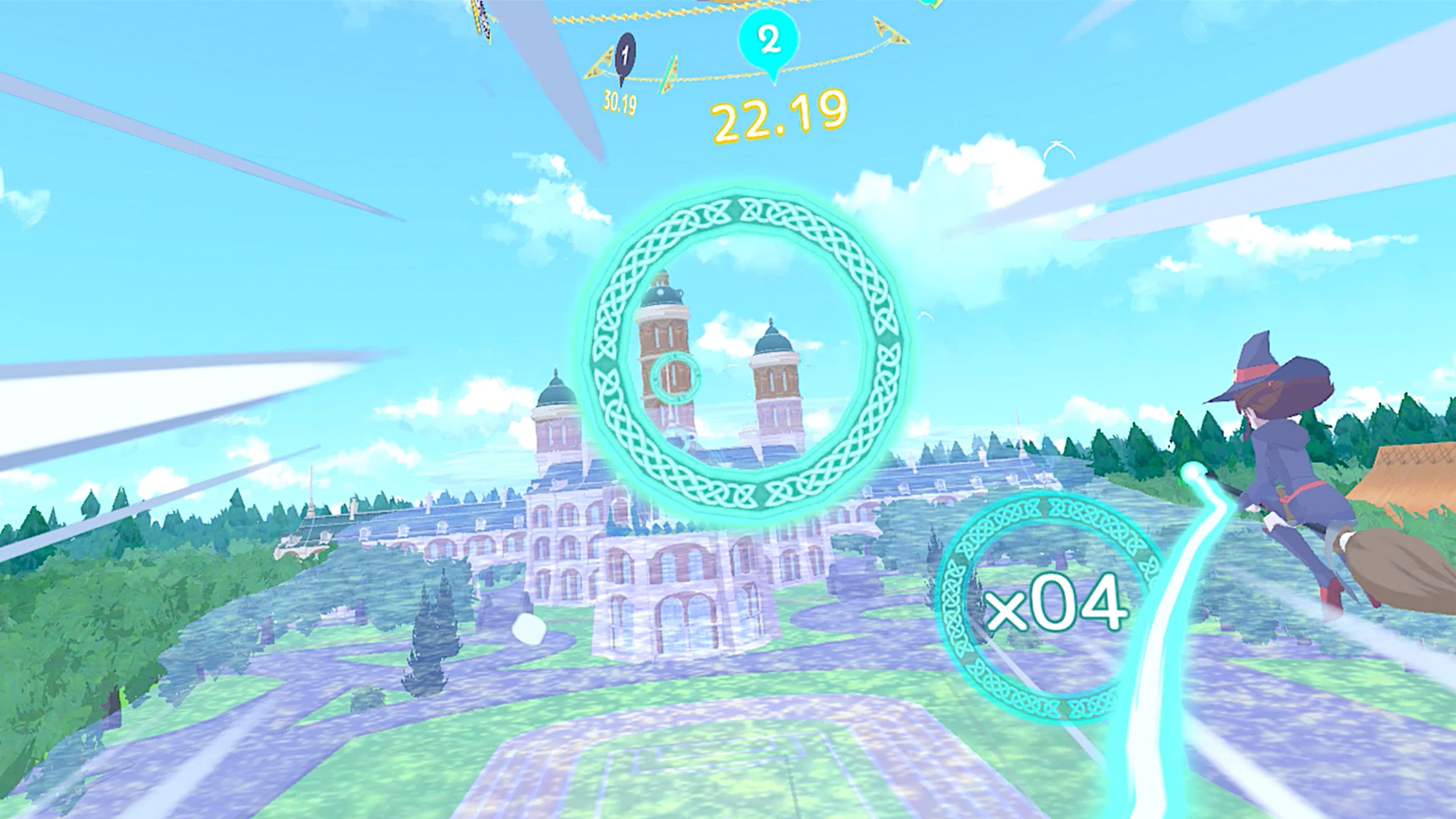 Little Witch Academia: VR Broom Racing: скриншот 1