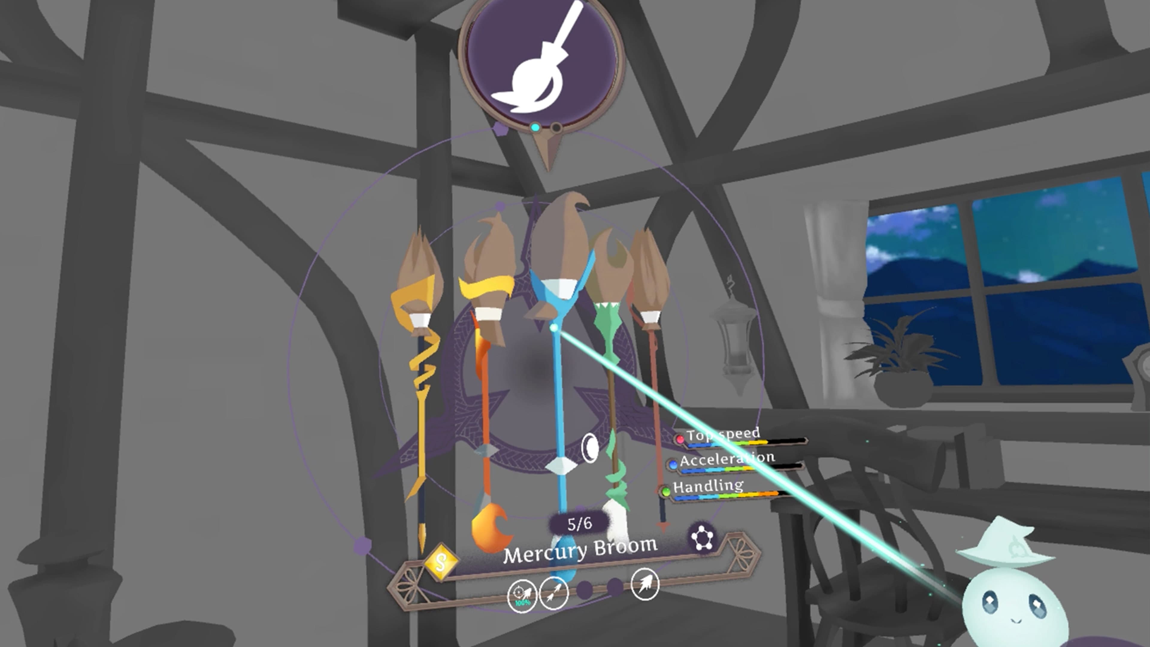 Little Witch Academia: VR Broom Racing: скриншот 8