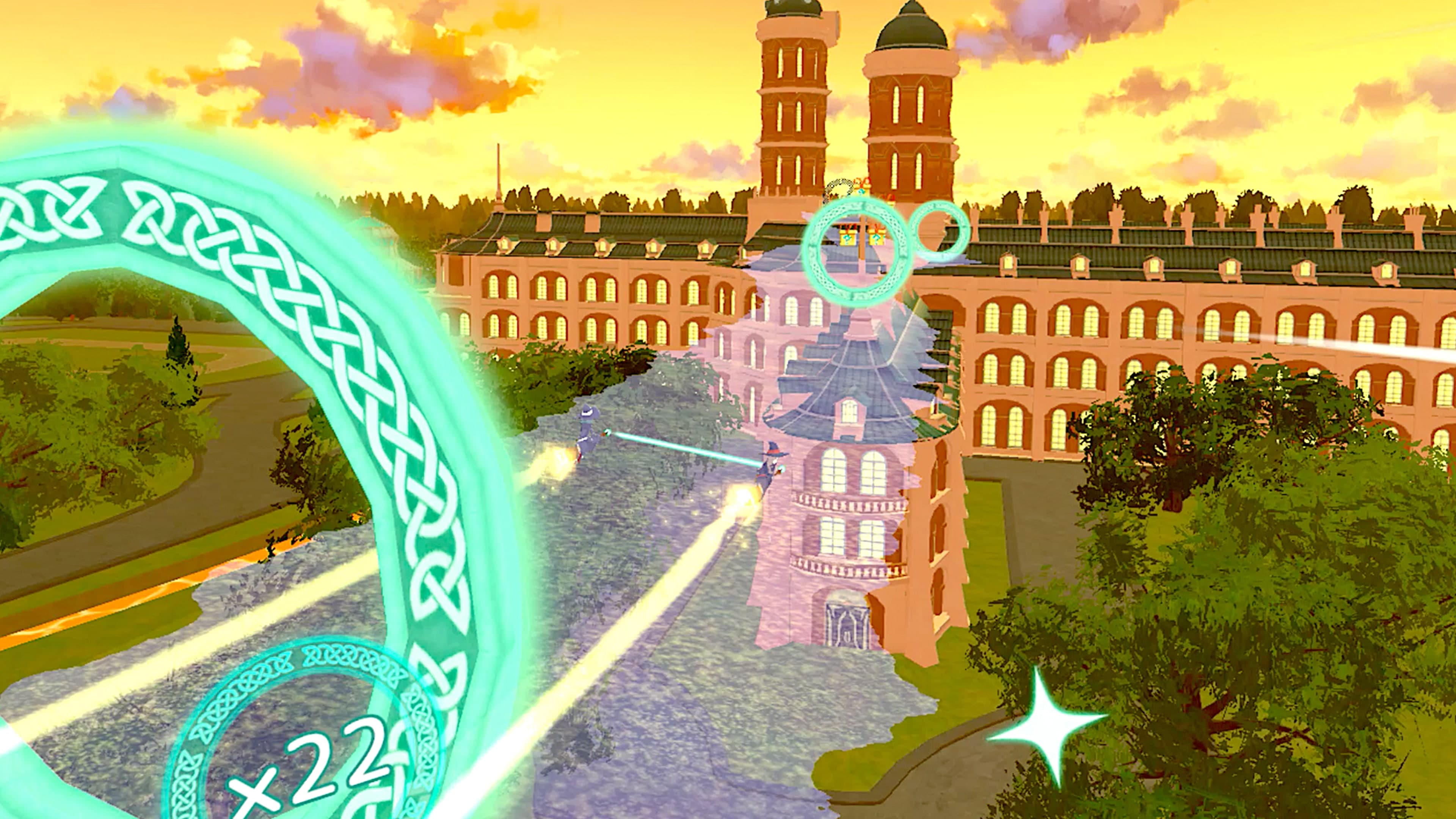 Little Witch Academia: VR Broom Racing: скриншот 2