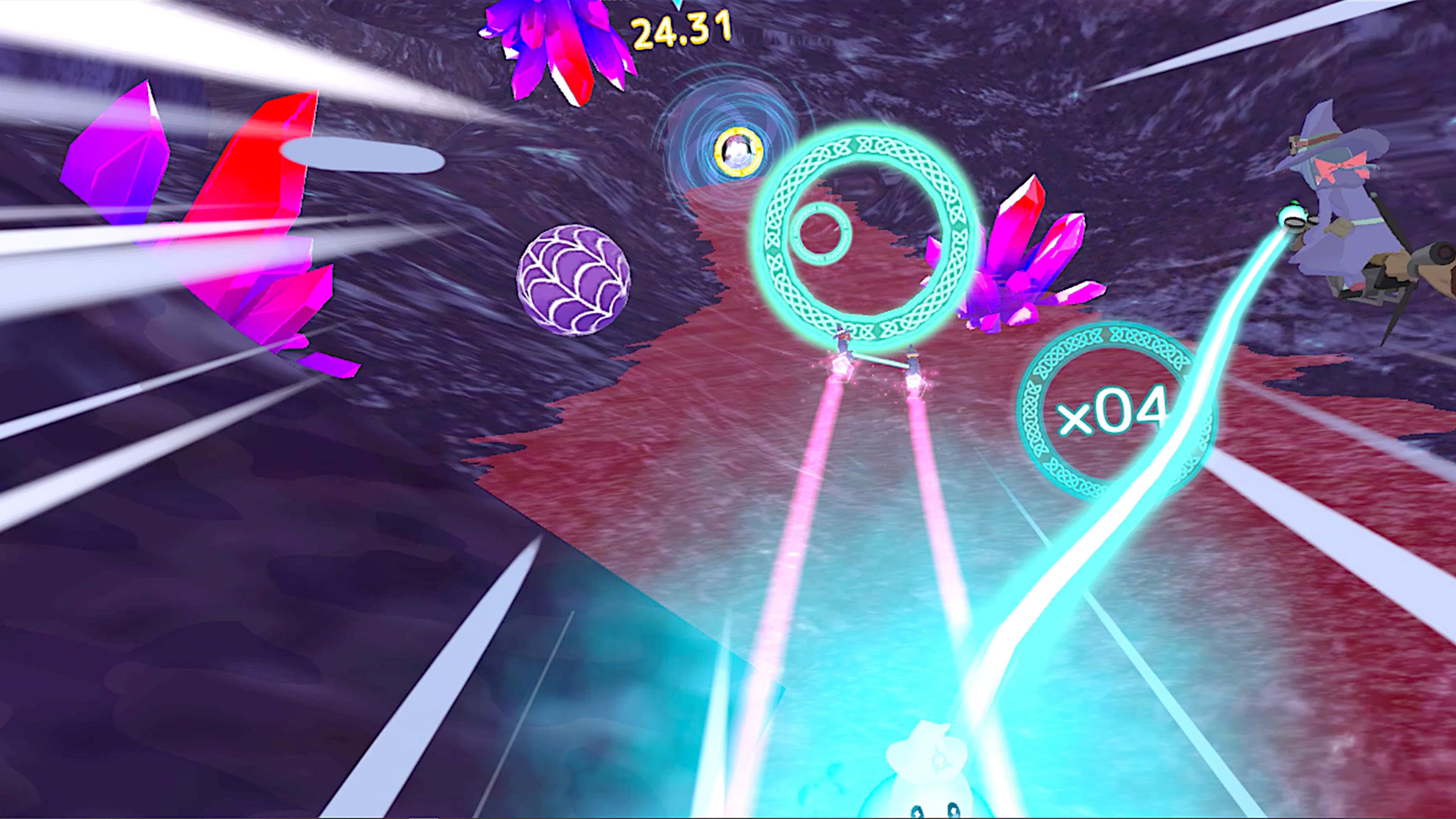 Little Witch Academia: VR Broom Racing: скриншот 6