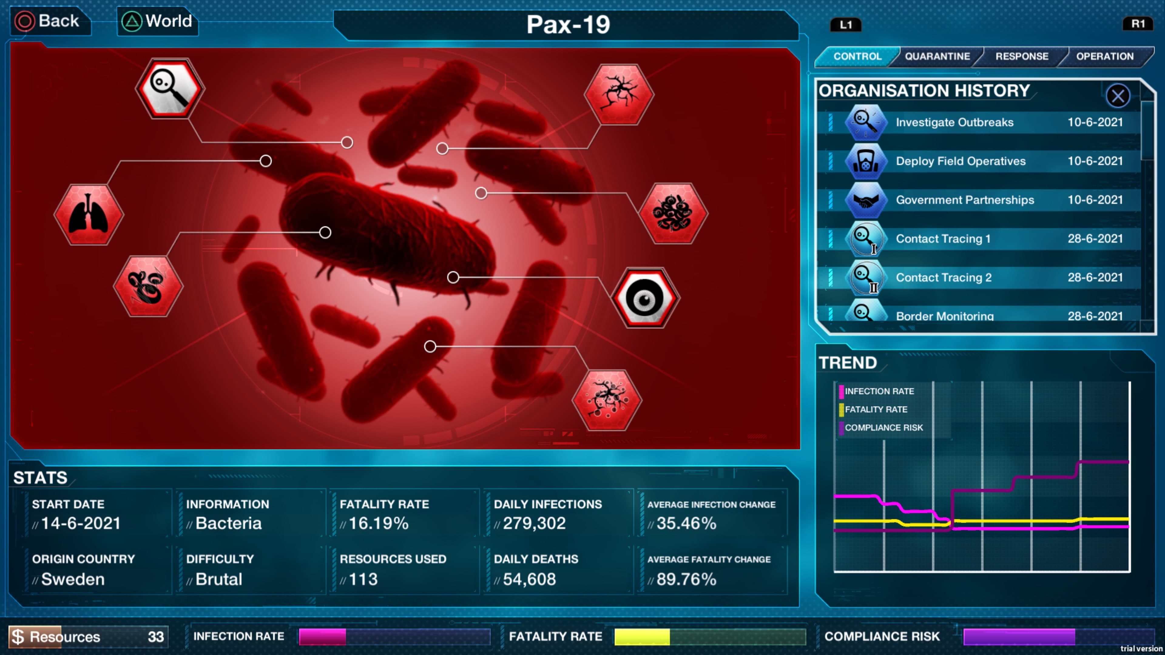 Plague Inc The Cure: скриншот 6