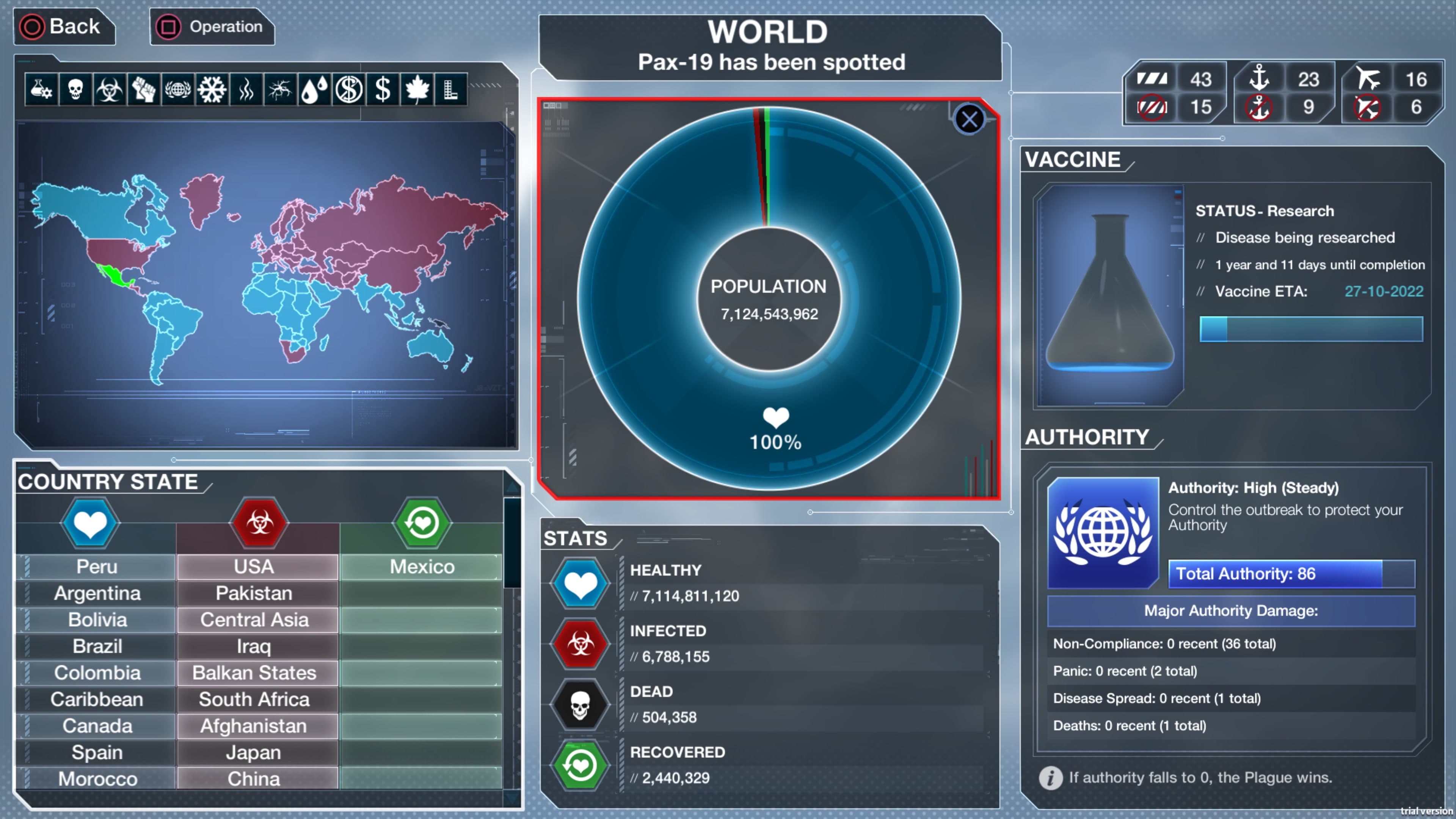 Plague Inc The Cure: скриншот 2