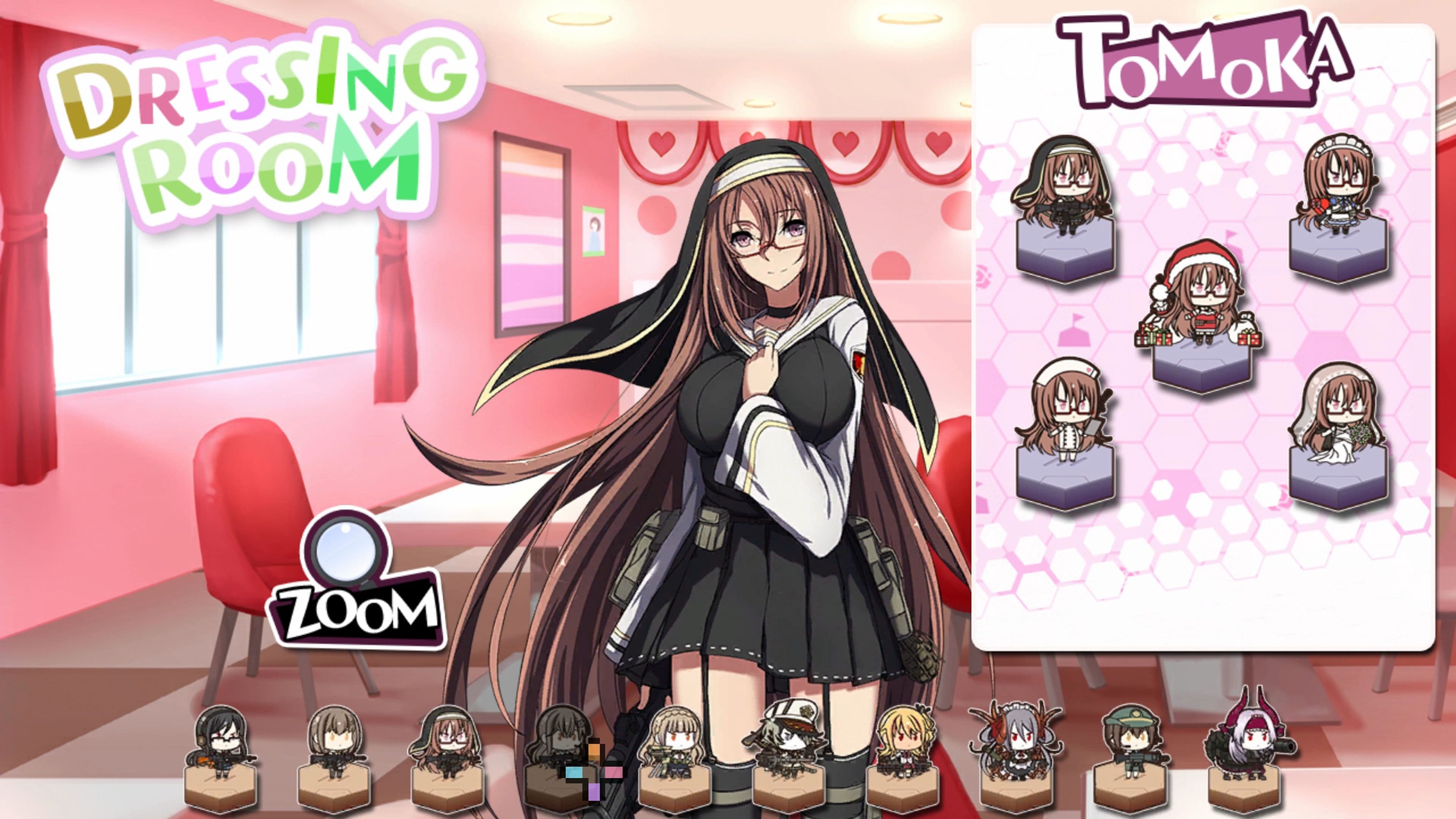 Bishoujo Battle Mahjong Solitaire: скриншот 2