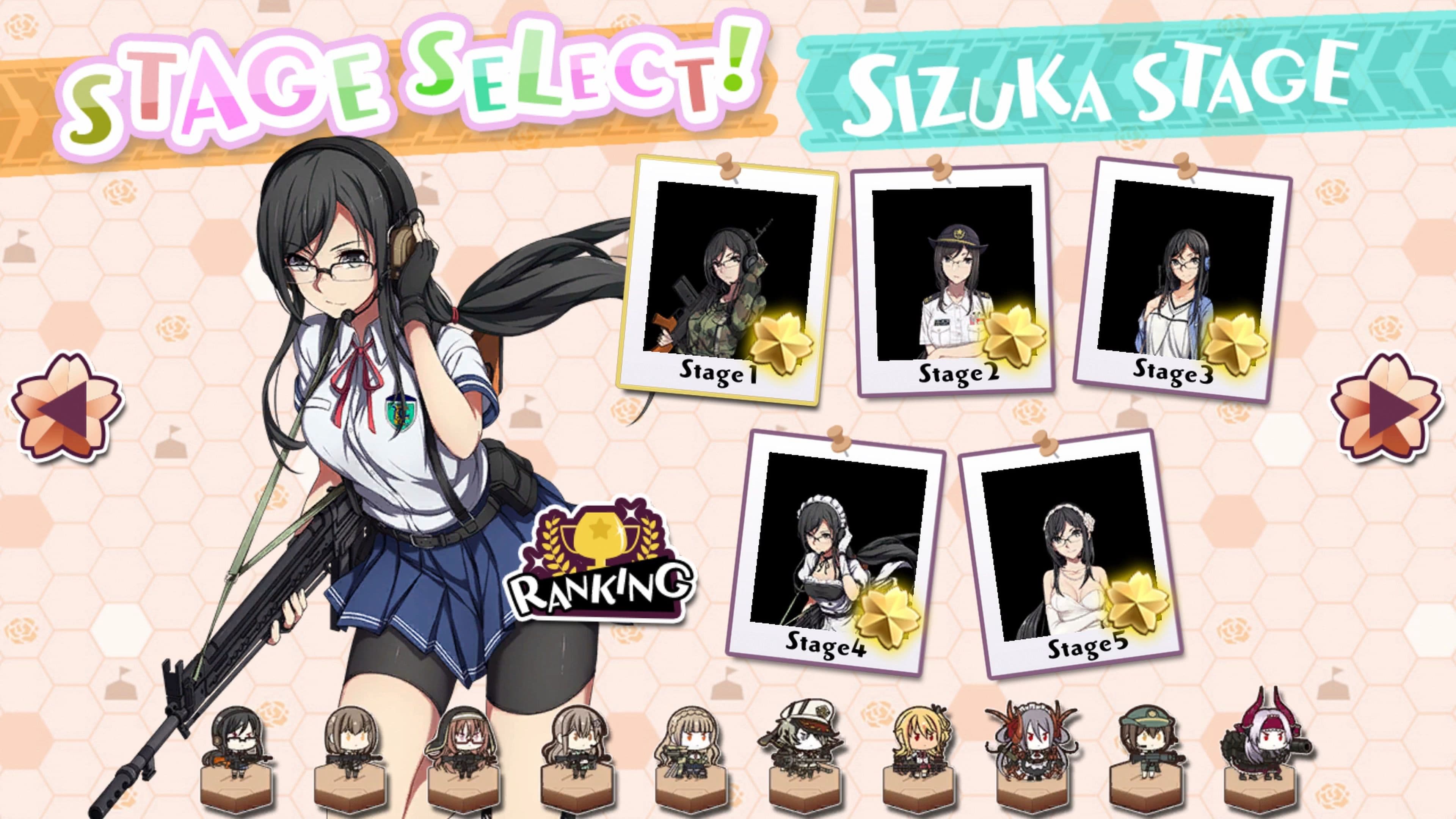 Bishoujo Battle Mahjong Solitaire: скриншот 5
