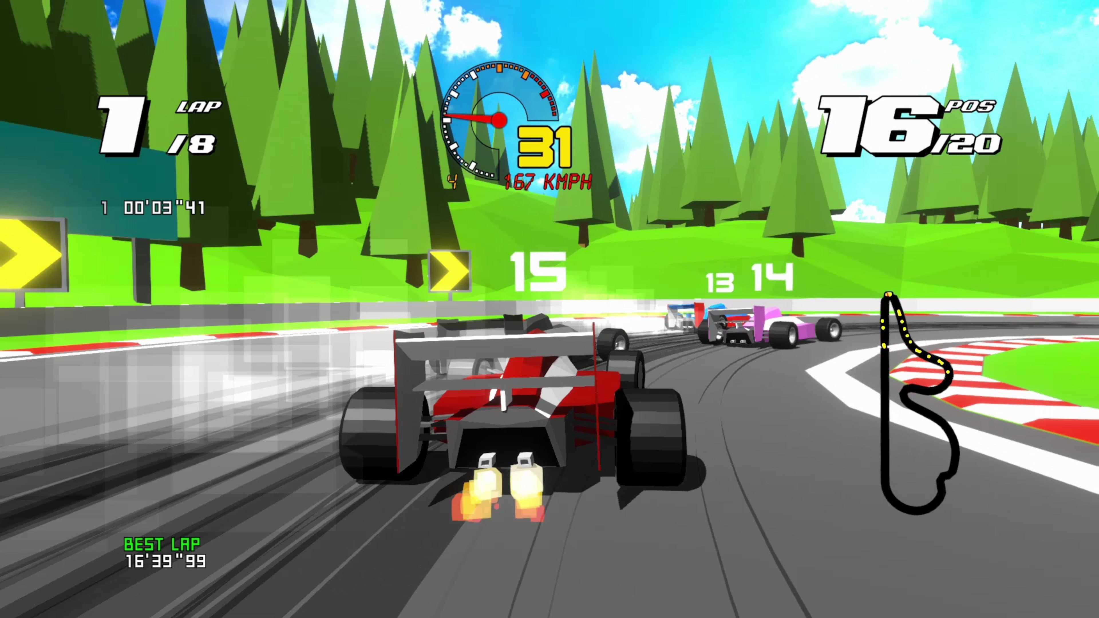 Formula Retro Racing: скриншот 4