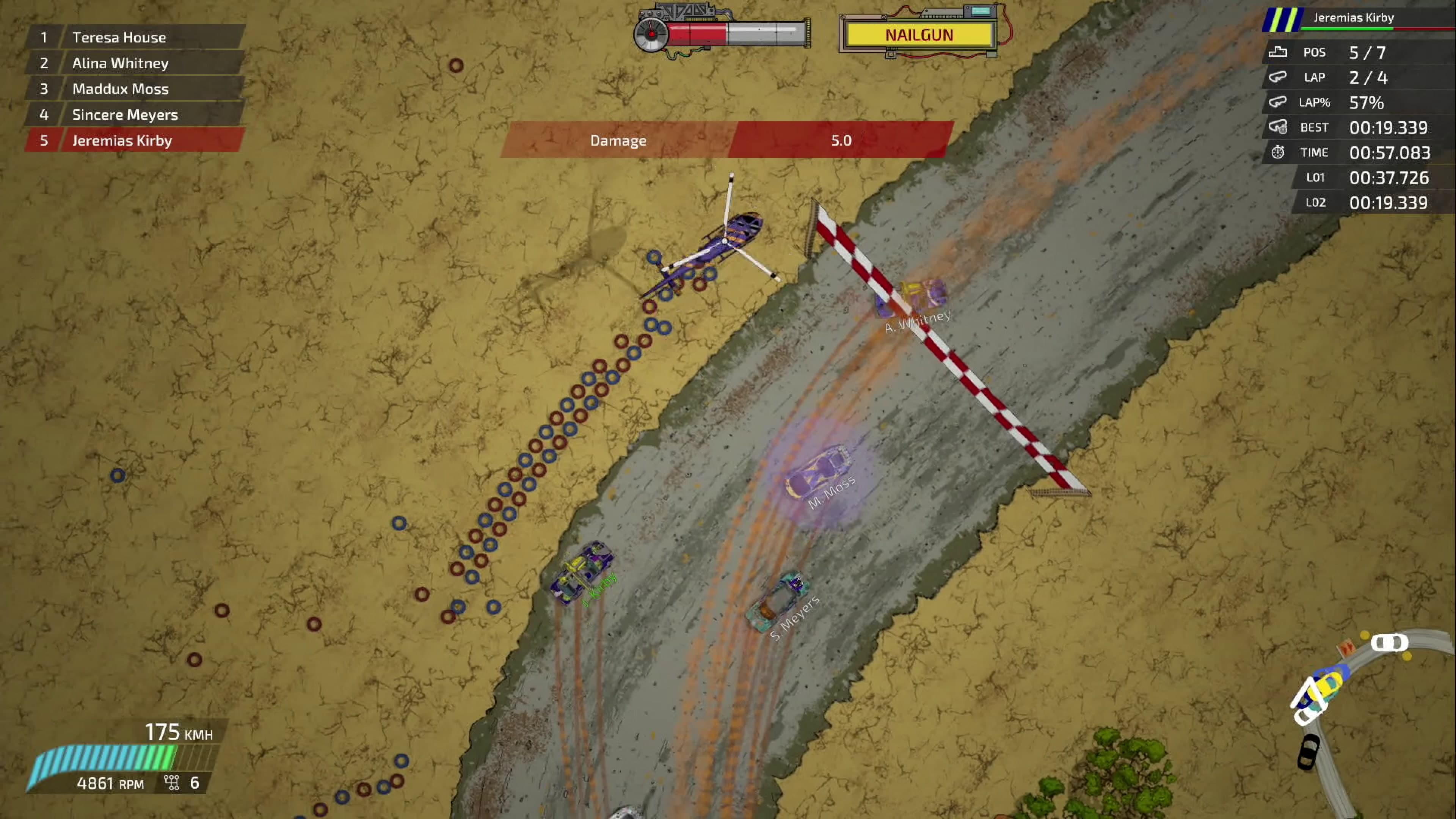 Bloody Rally Show: скриншот 3