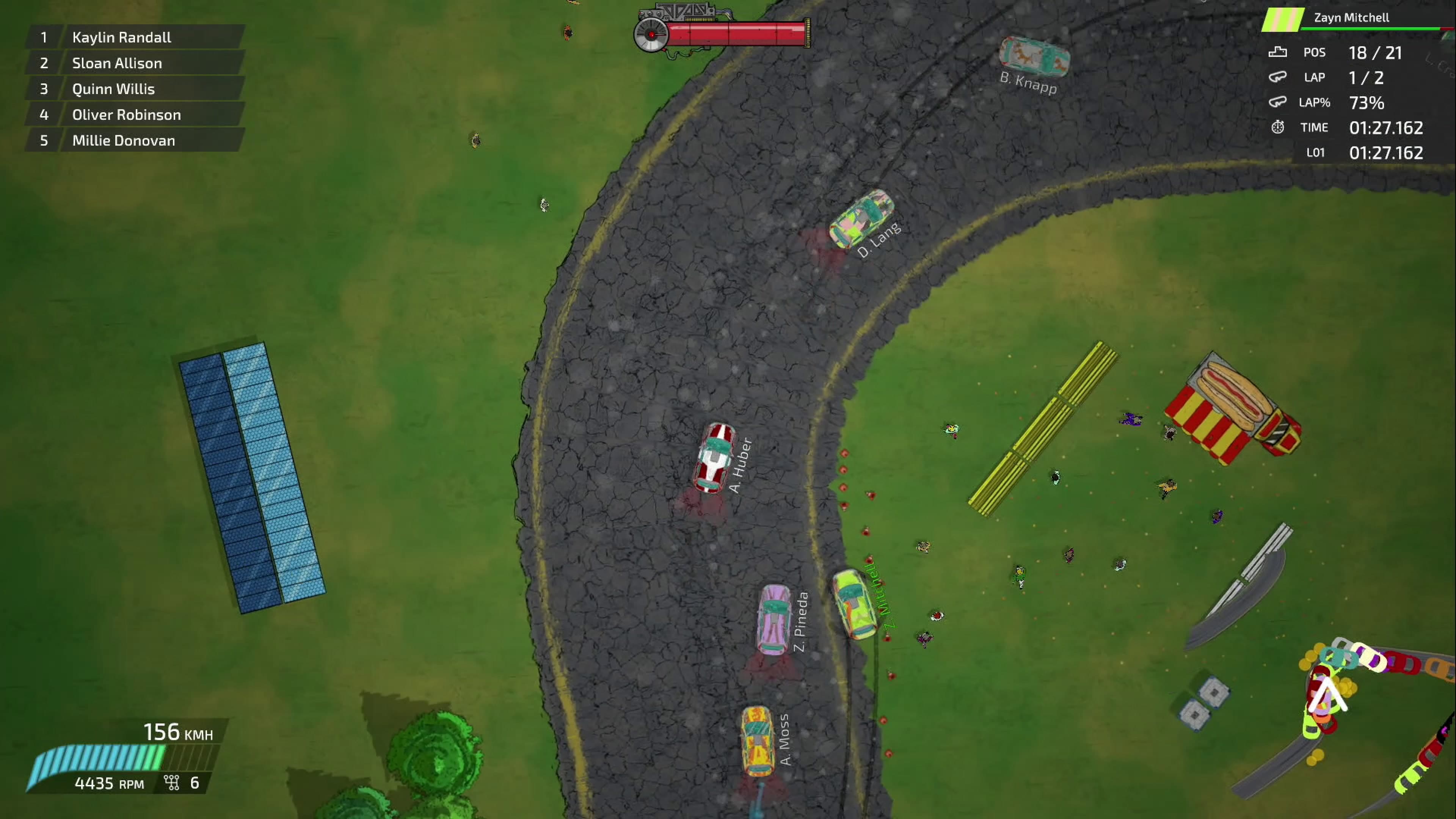 Bloody Rally Show: скриншот 9