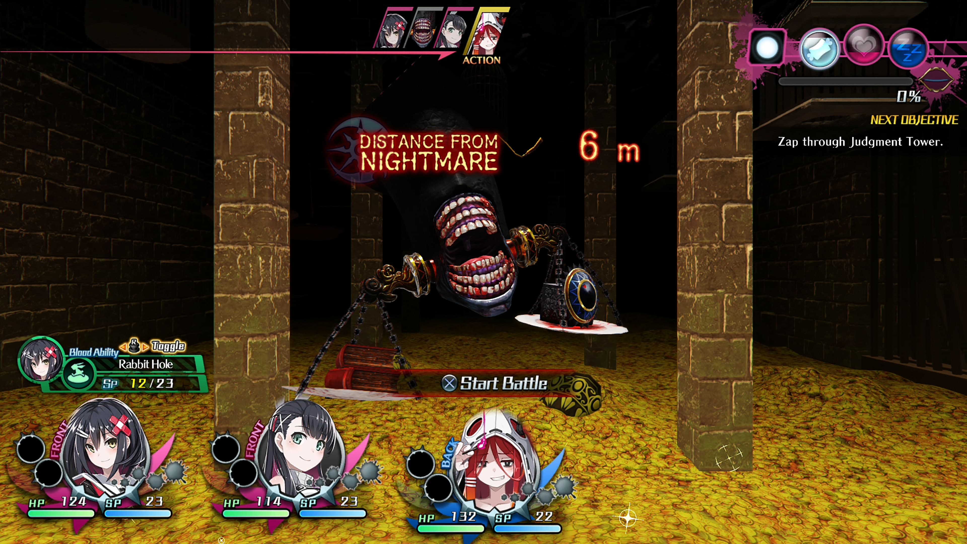 Mary Skelter Finale: скриншот 1