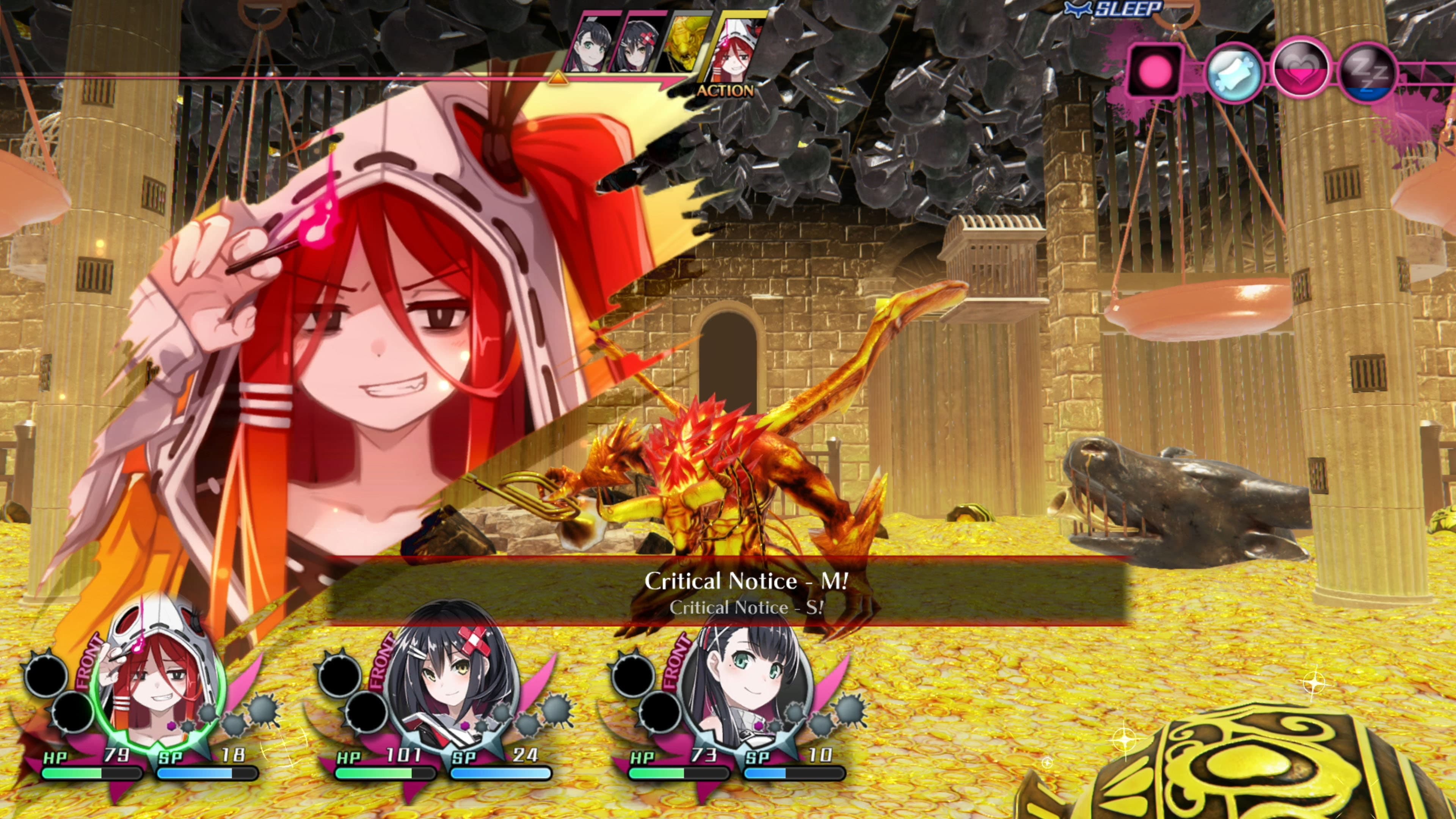Mary Skelter Finale: скриншот 5
