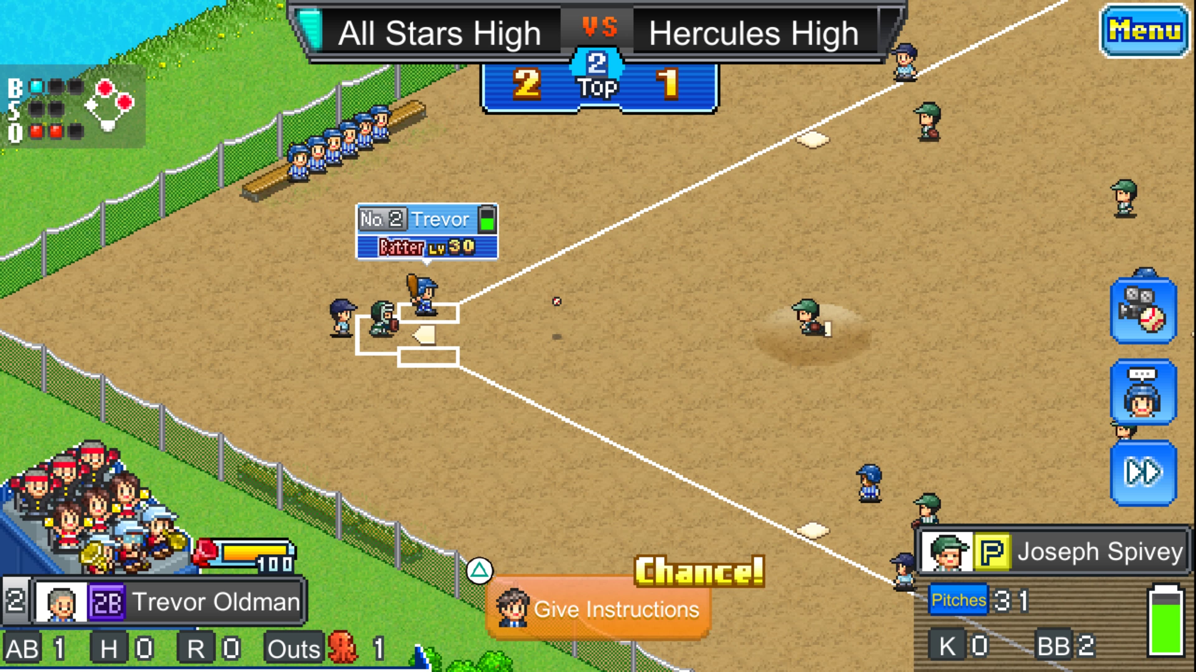Home Run High: скриншот 2