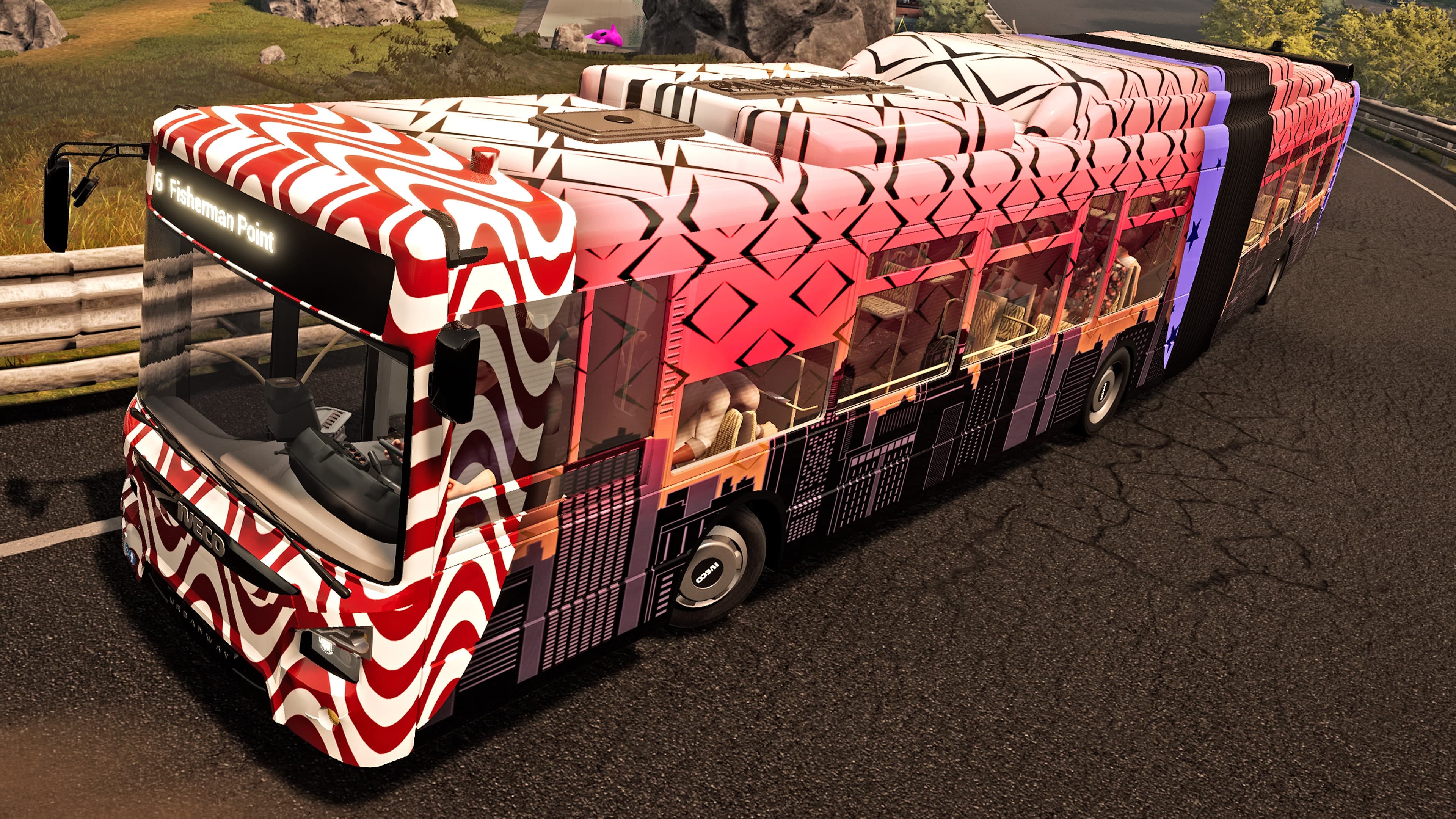 Bus Simulator 21 Next Stop - USA Skin Pack: скриншот 5