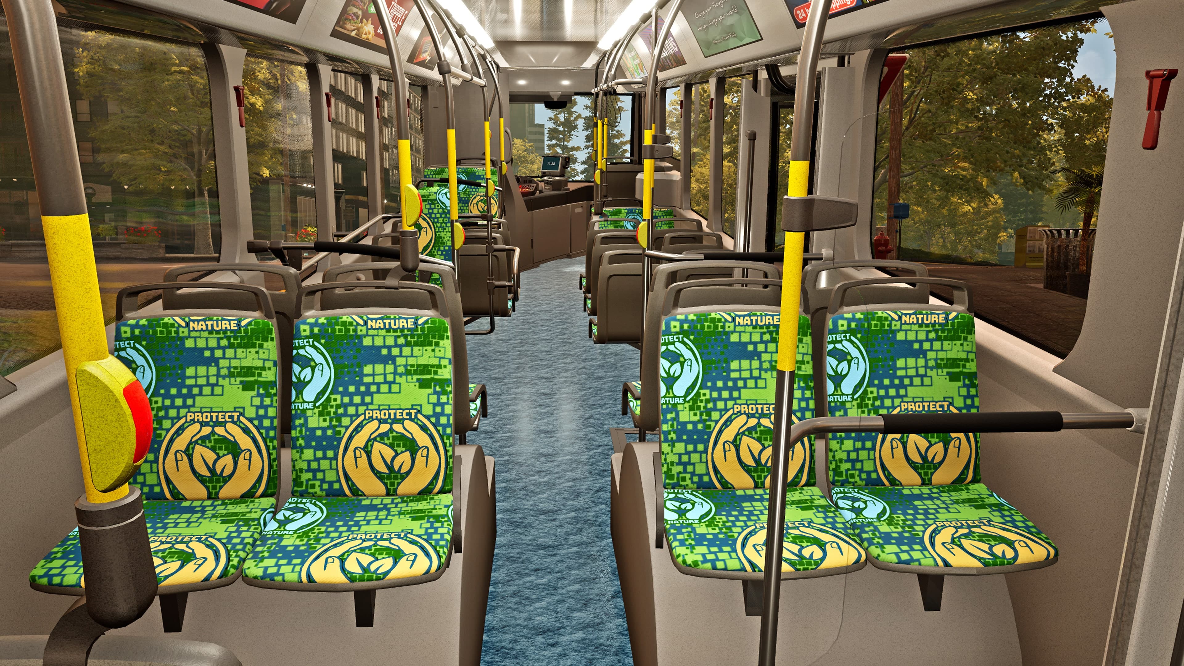 Bus Simulator 21 Next Stop - Protect Nature Interior Pack: скриншот 5