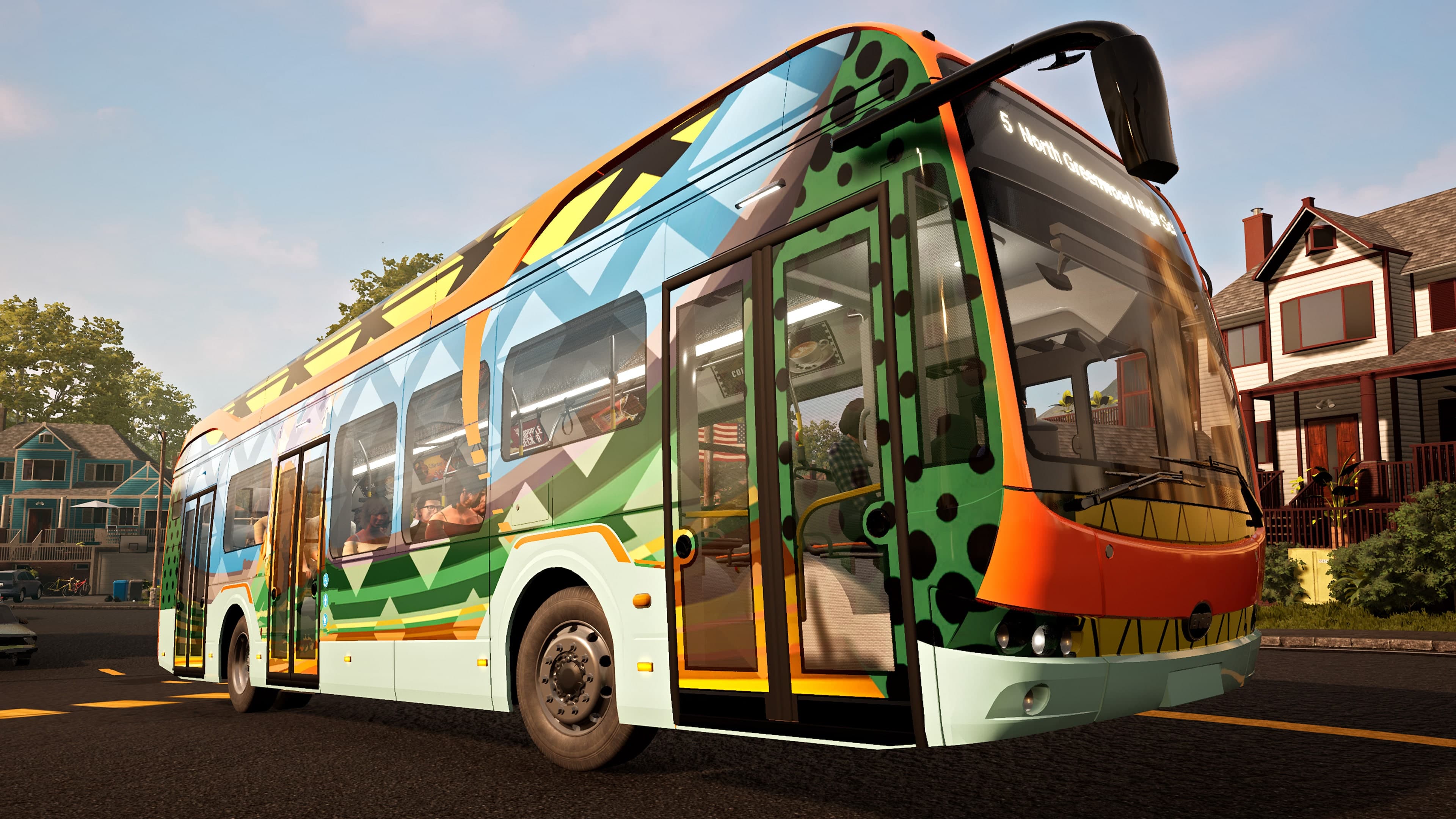 Bus Simulator 21 Next Stop - USA Skin Pack: скриншот 7