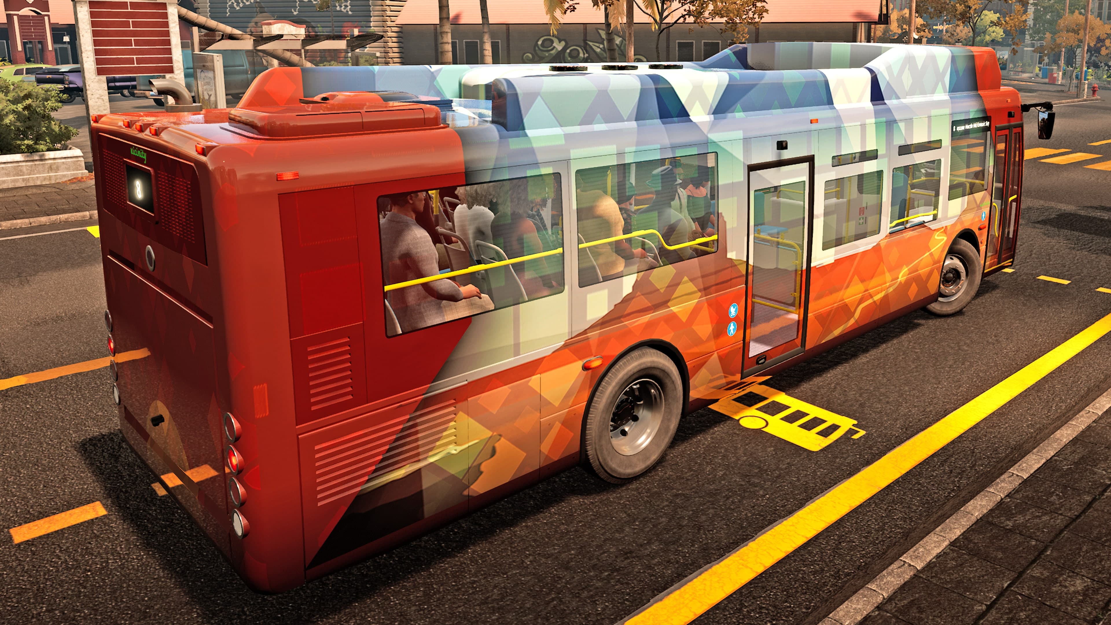 Bus Simulator 21 Next Stop - USA Skin Pack: скриншот 1