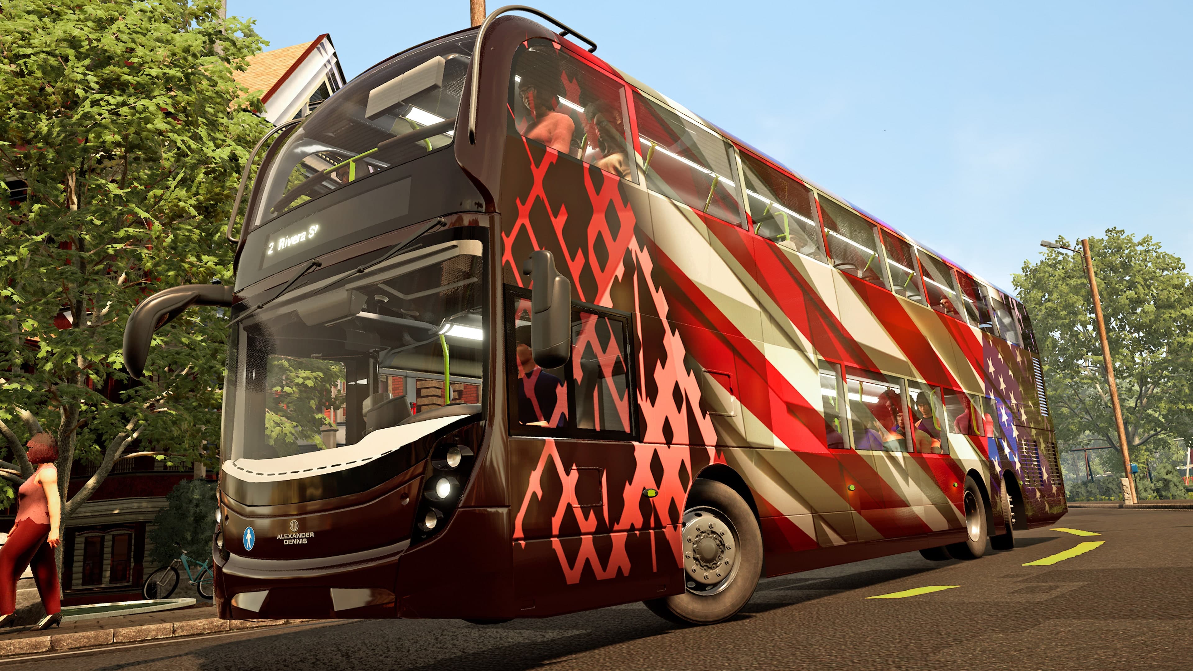Bus Simulator 21 Next Stop - USA Skin Pack: скриншот 9