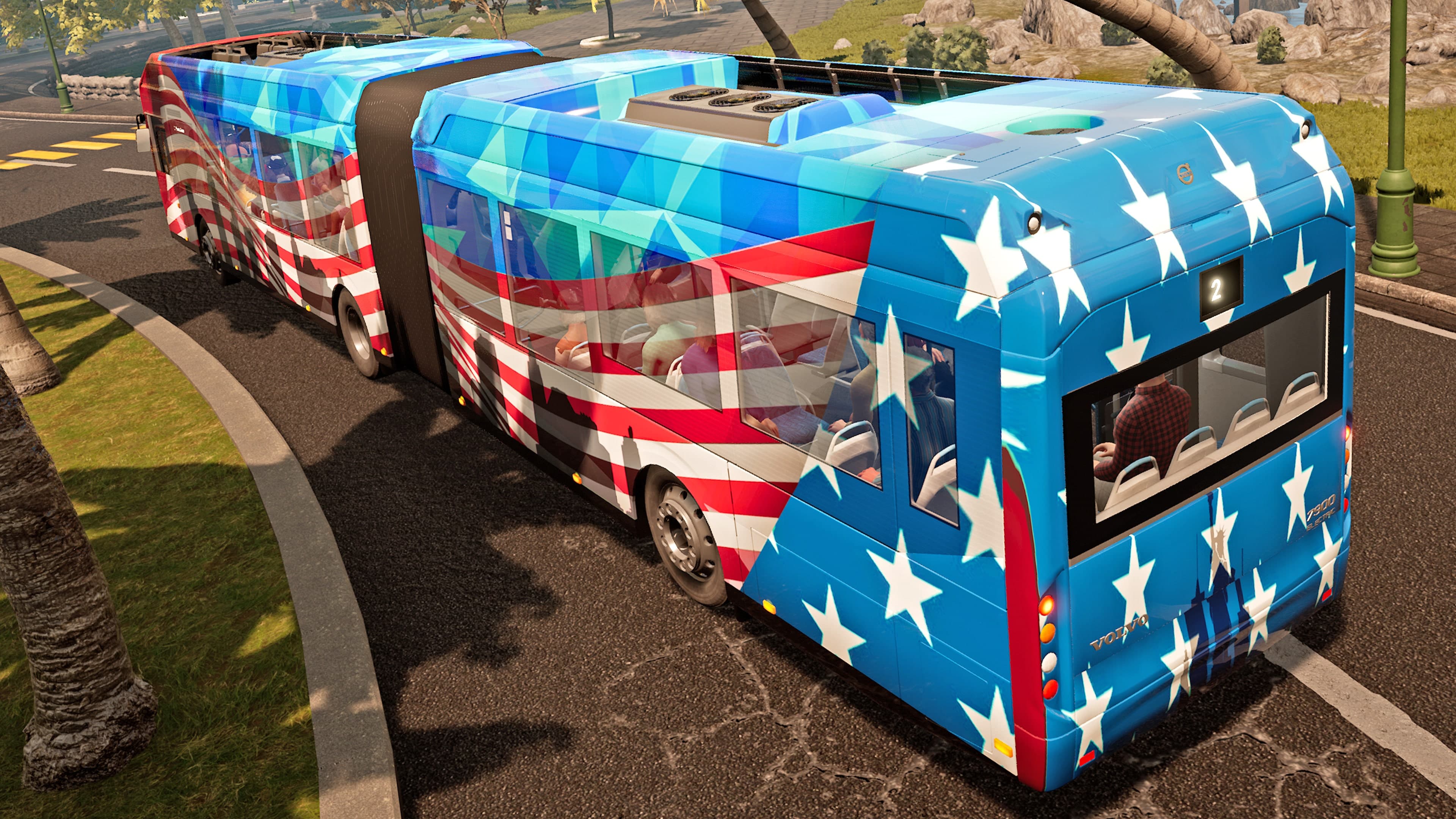 Bus Simulator 21 Next Stop - USA Skin Pack: скриншот 6