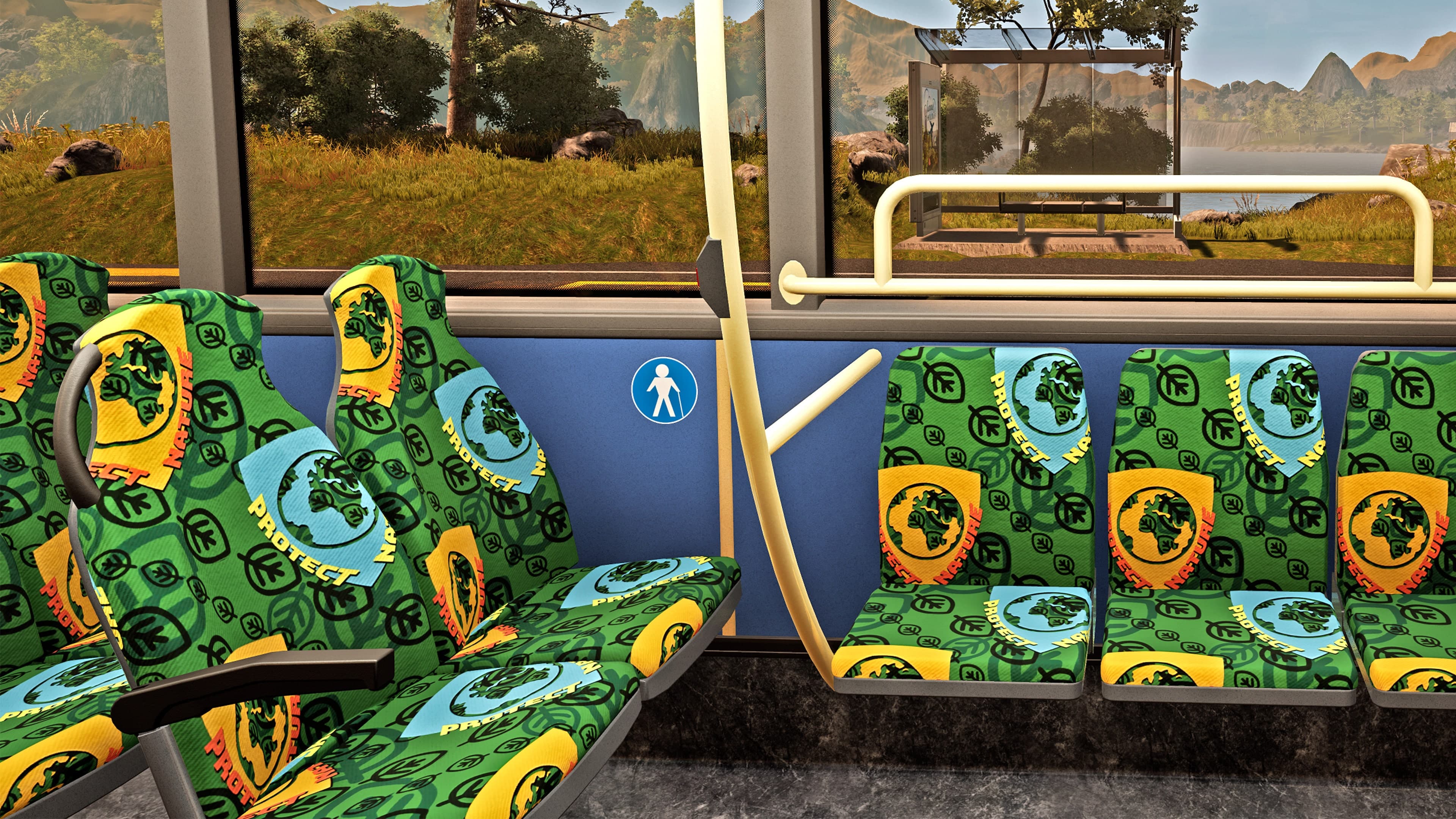 Bus Simulator 21 Next Stop - Protect Nature Interior Pack: скриншот 3