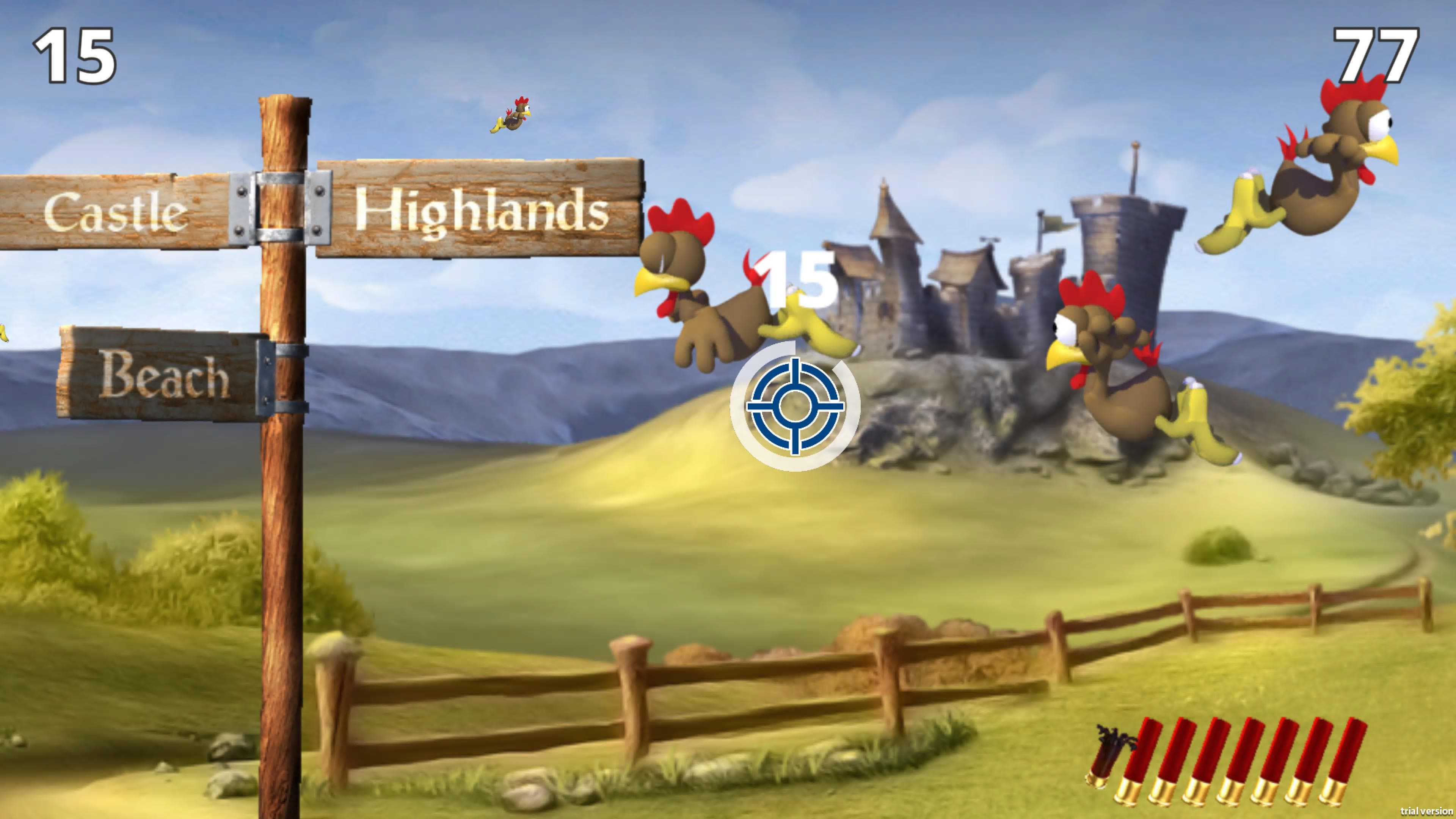 Crazy Chicken Shooter: скриншот 2