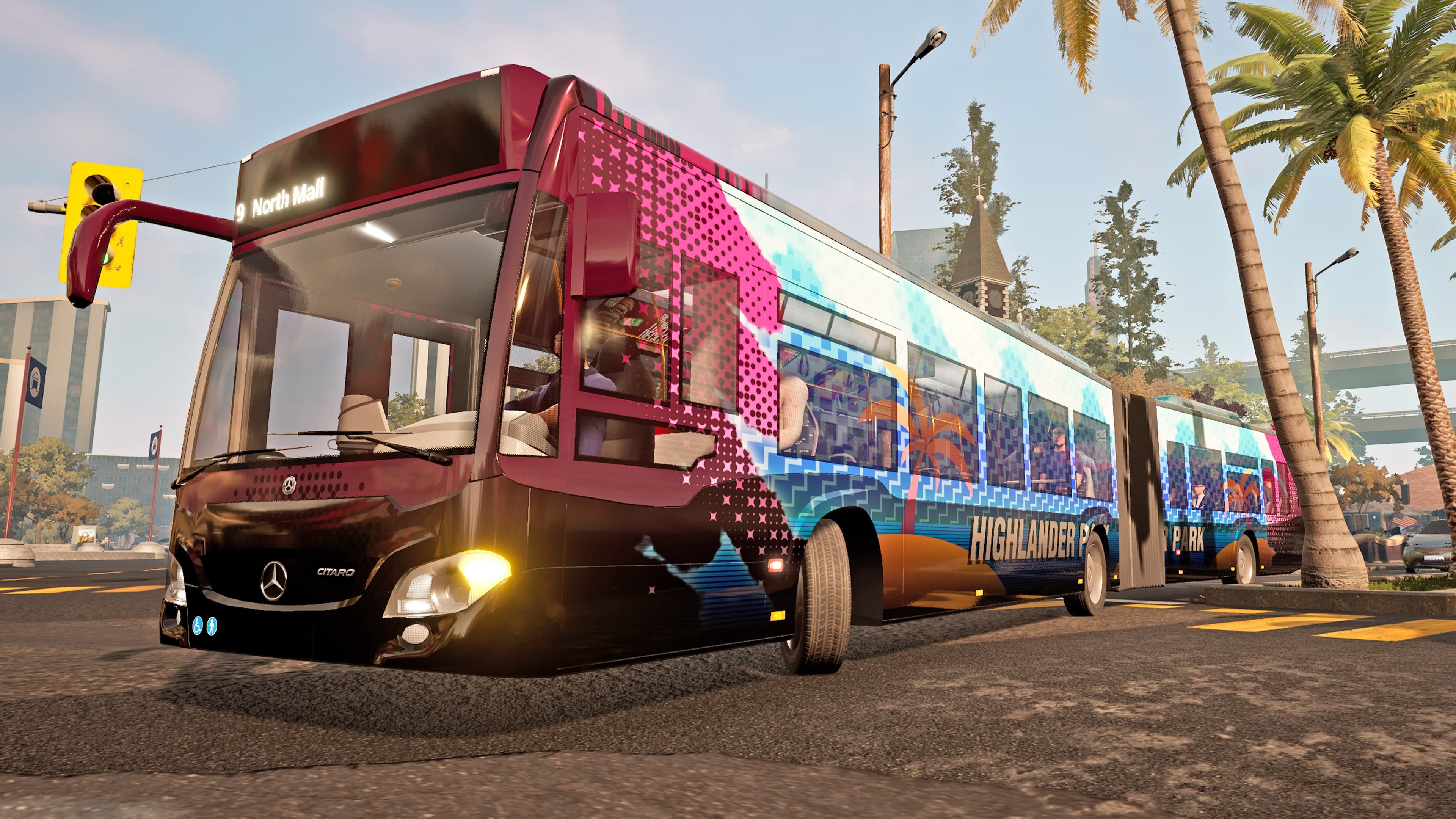 Bus Simulator 21 Next Stop - Angel Shores Insider Skin Pack: скриншот 9