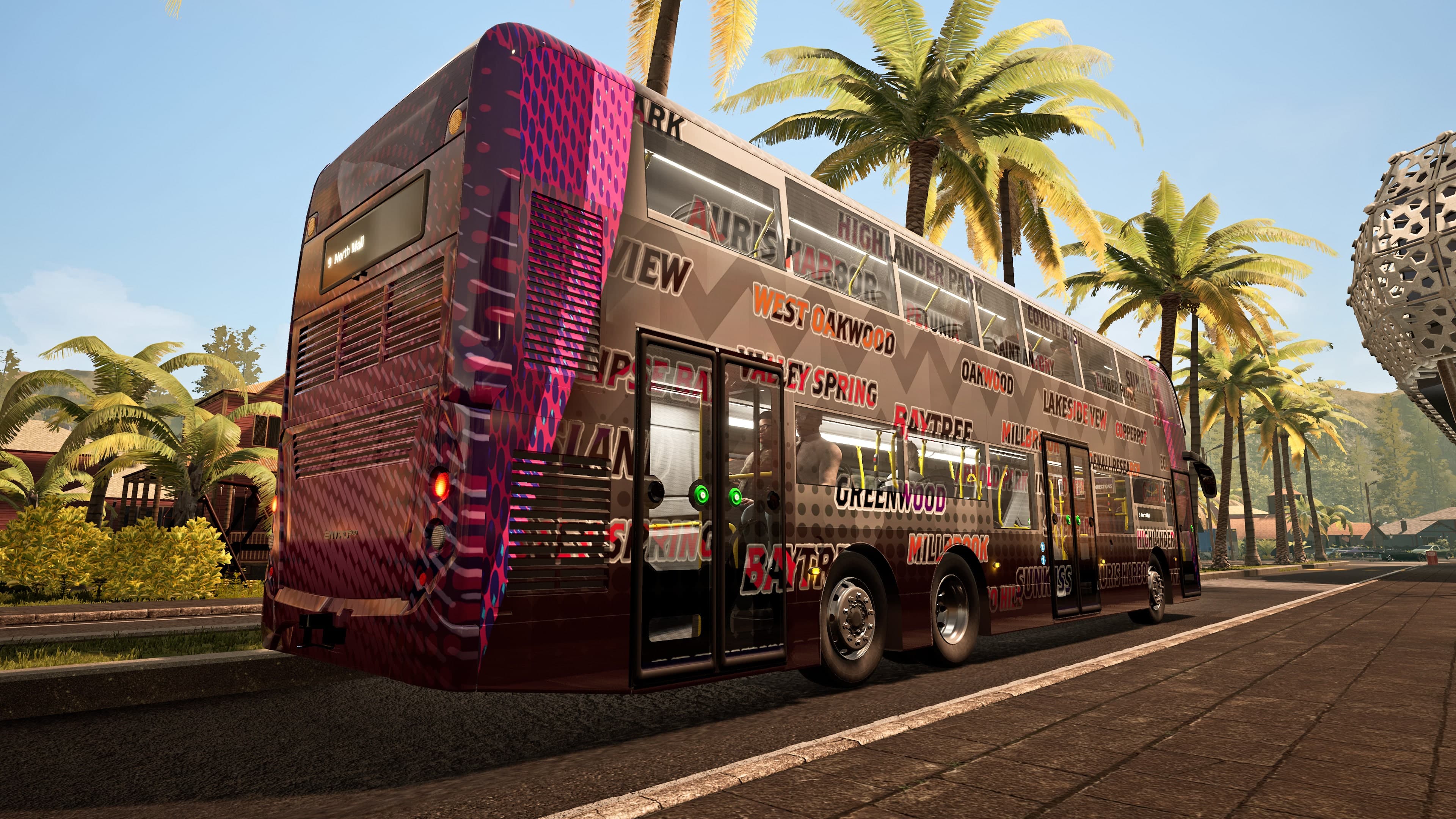 Bus Simulator 21 Next Stop - Angel Shores Insider Skin Pack: скриншот 8