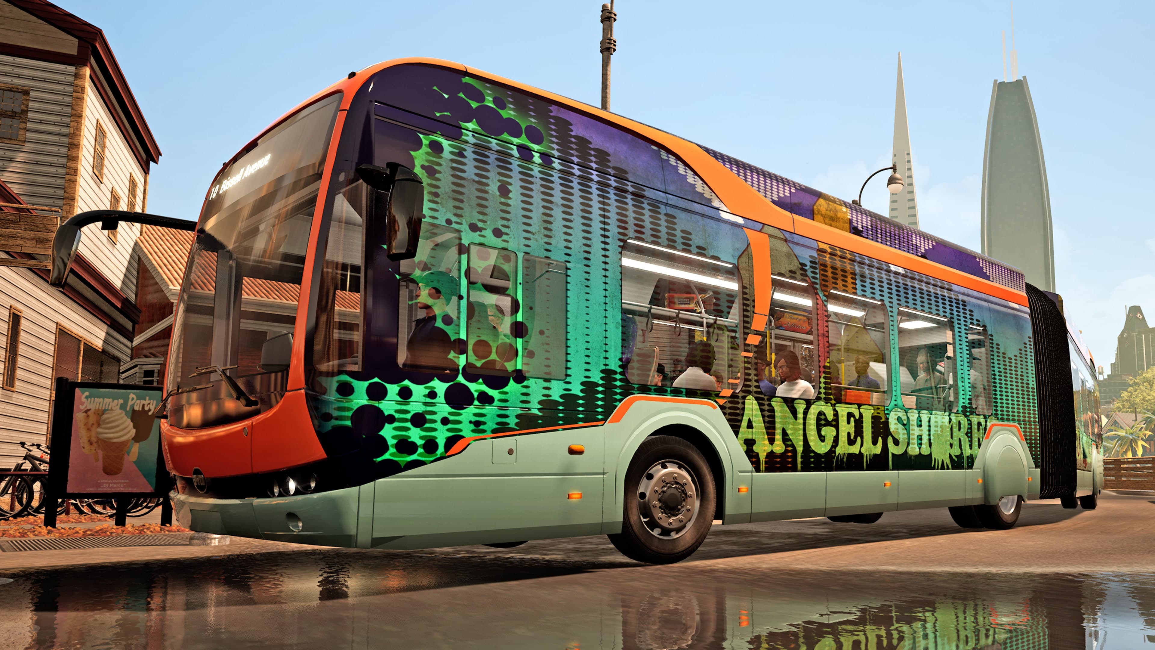 Bus Simulator 21 Next Stop - Angel Shores Insider Skin Pack: скриншот 3