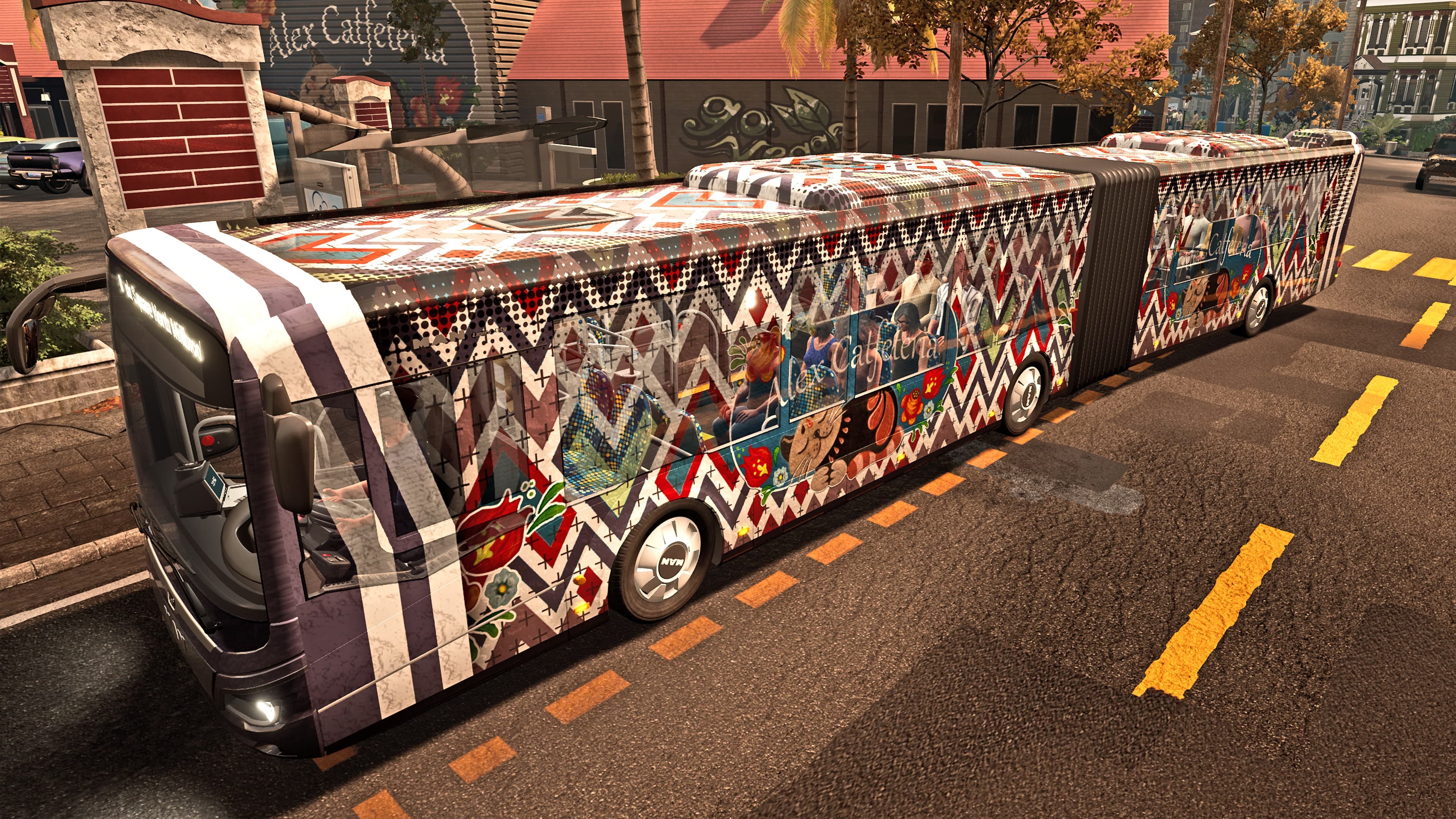Bus Simulator 21 Next Stop - Angel Shores Insider Skin Pack: скриншот 6