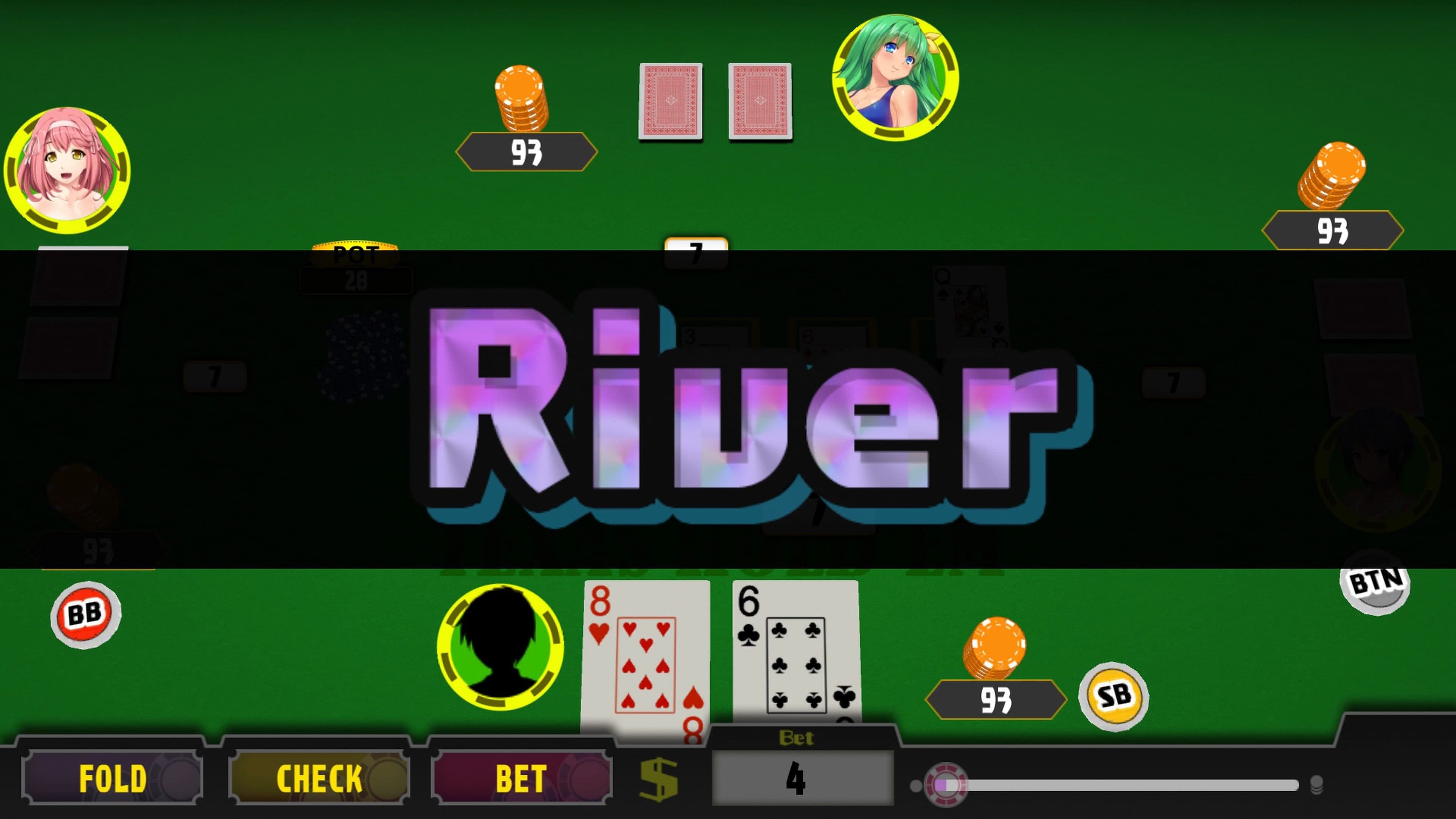 Poker Pretty Girls Battle: Texas Hold'em: скриншот 1