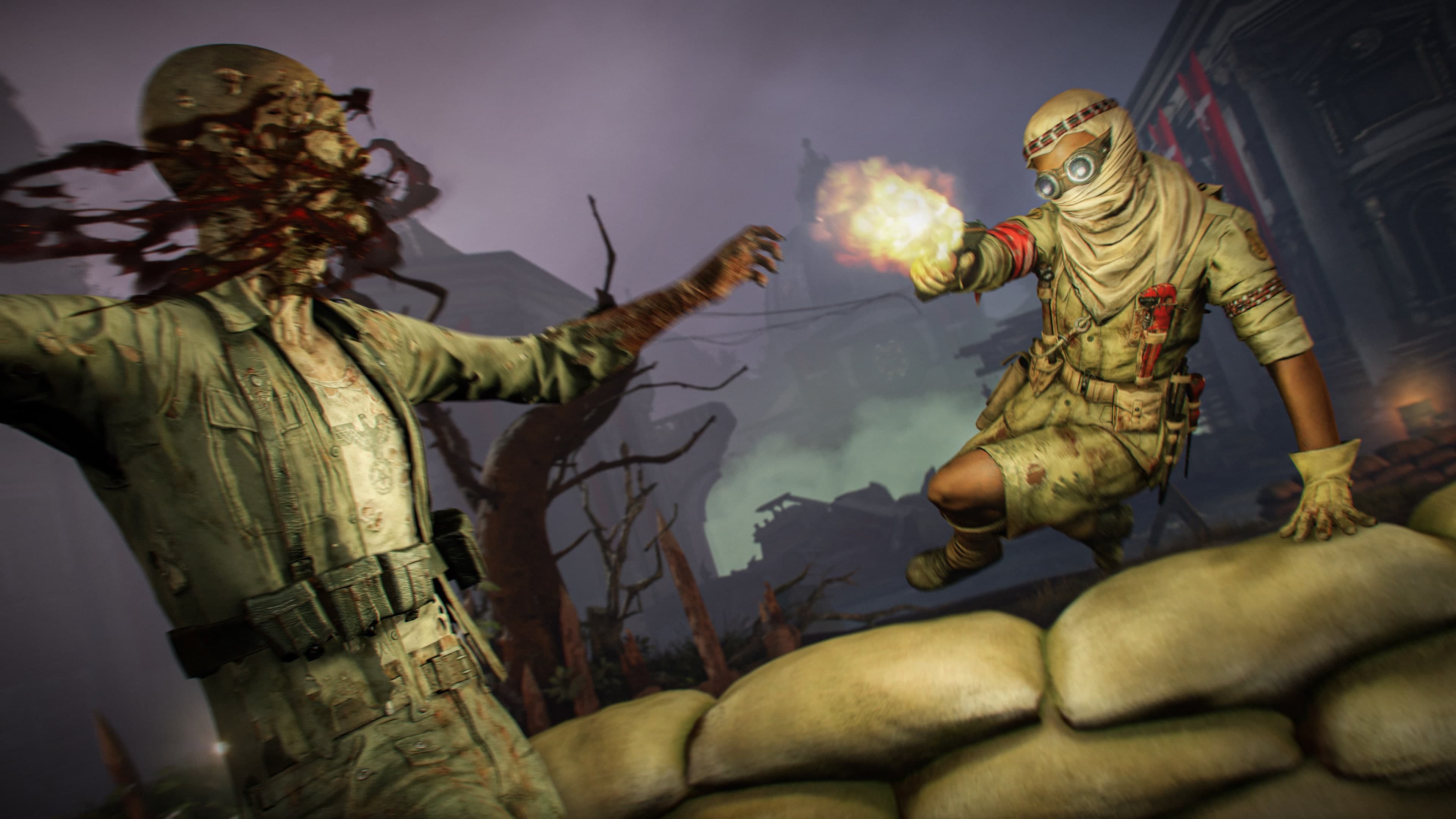 Zombie Army 4: Desert Rat Shola Outfit: скриншот 4