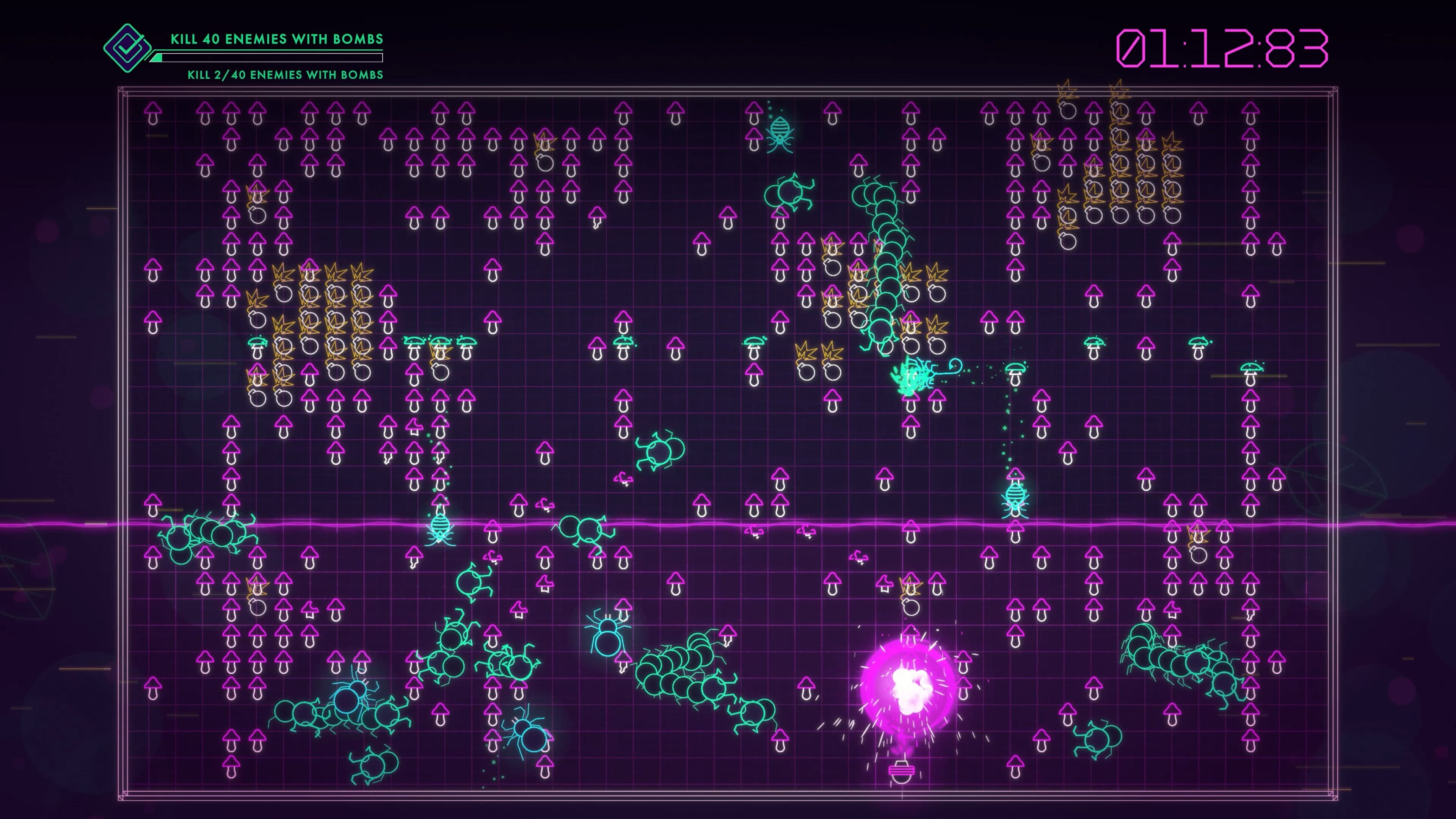 Centipede: Recharged: скриншот 1