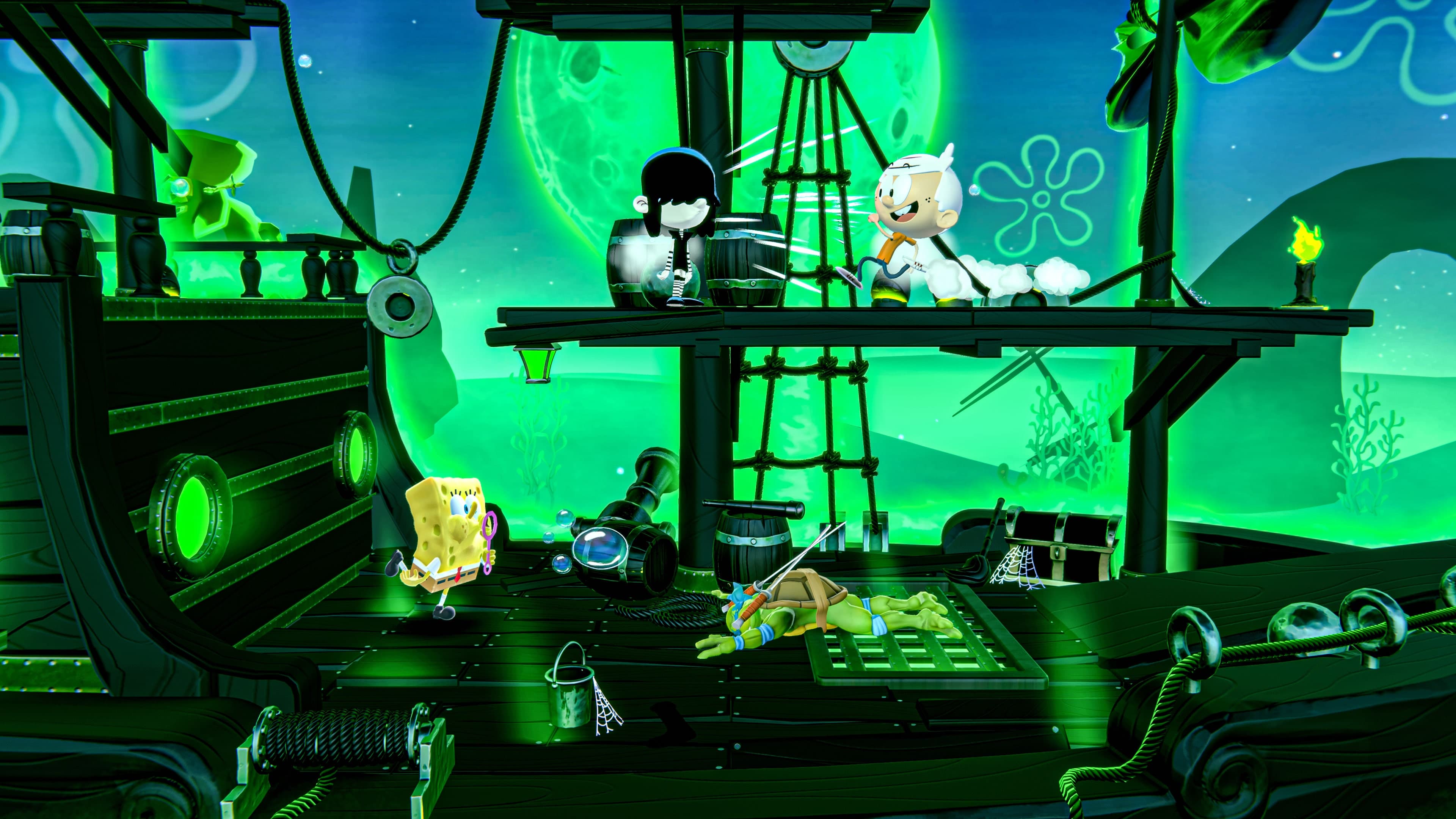 Nickelodeon All - Star Brawl: скриншот 2