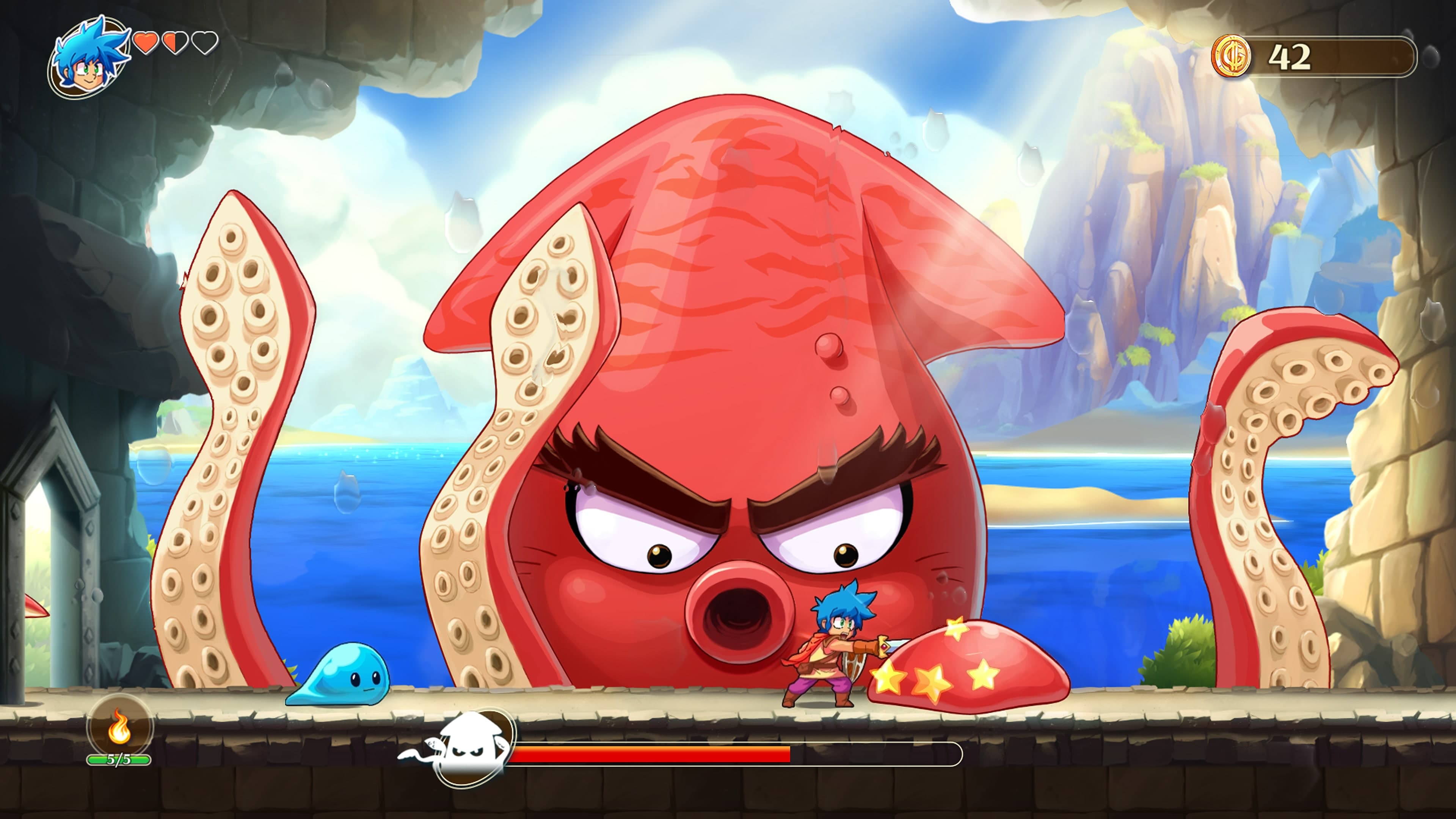 Monster Boy and the Cursed Kingdom: скриншот 1