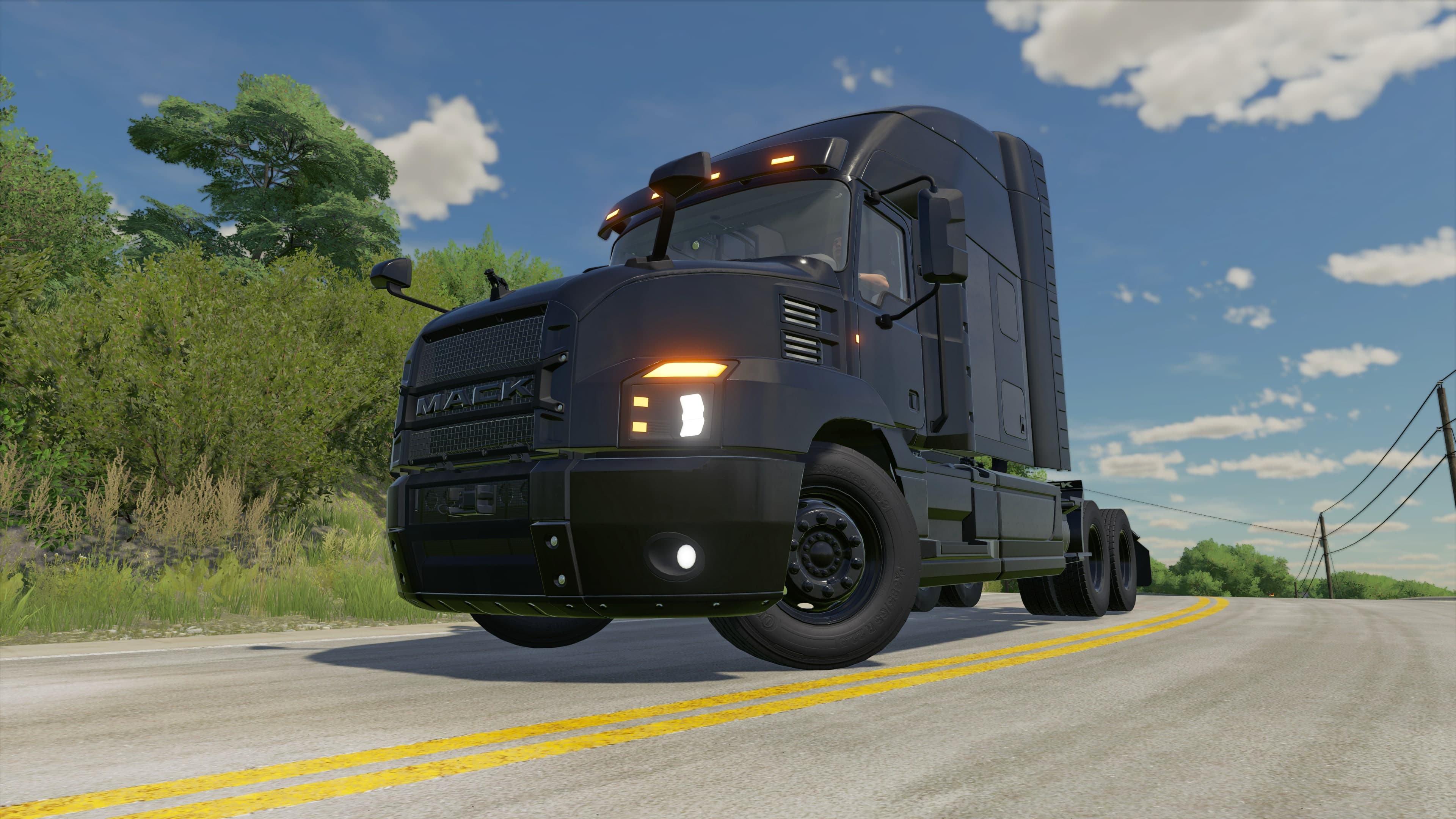 FS22: Mack Trucks - Black Anthem Addon