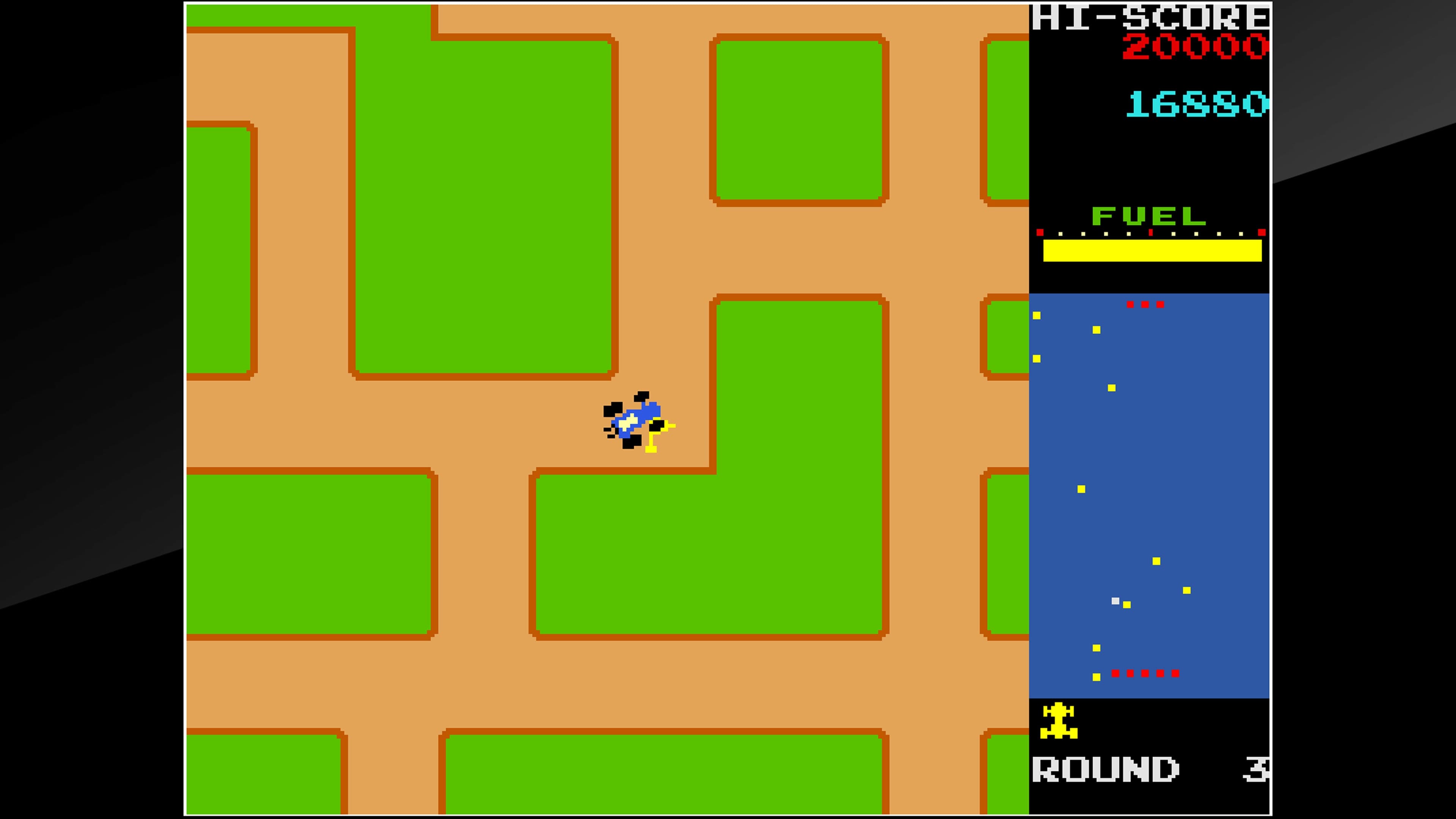 Arcade Archives RALLY X: скриншот 7