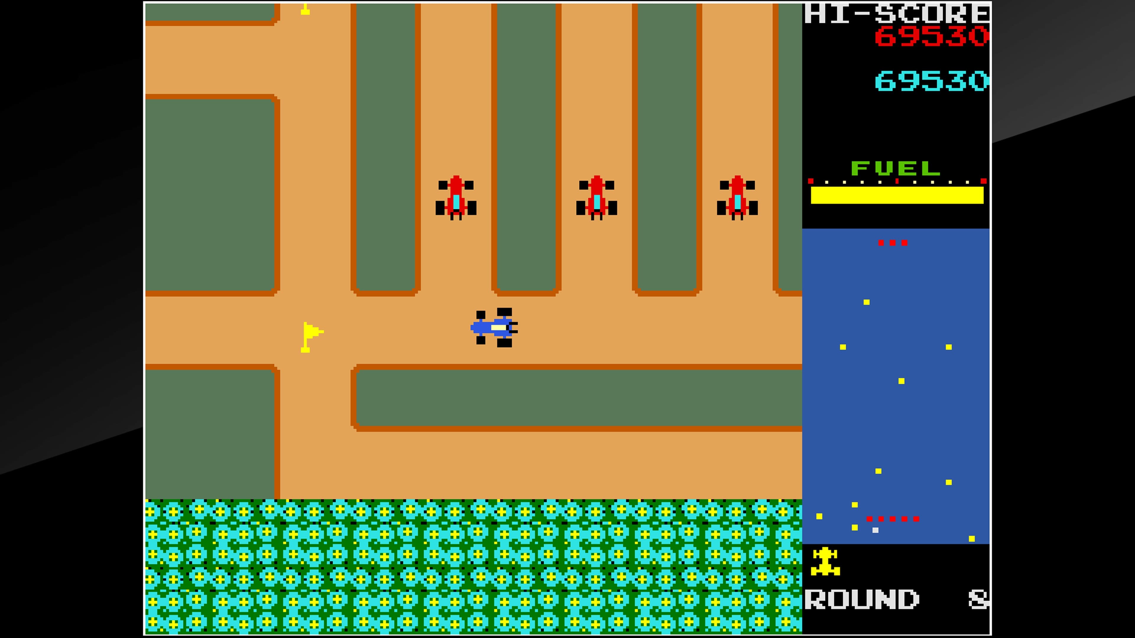 Arcade Archives RALLY X: скриншот 3