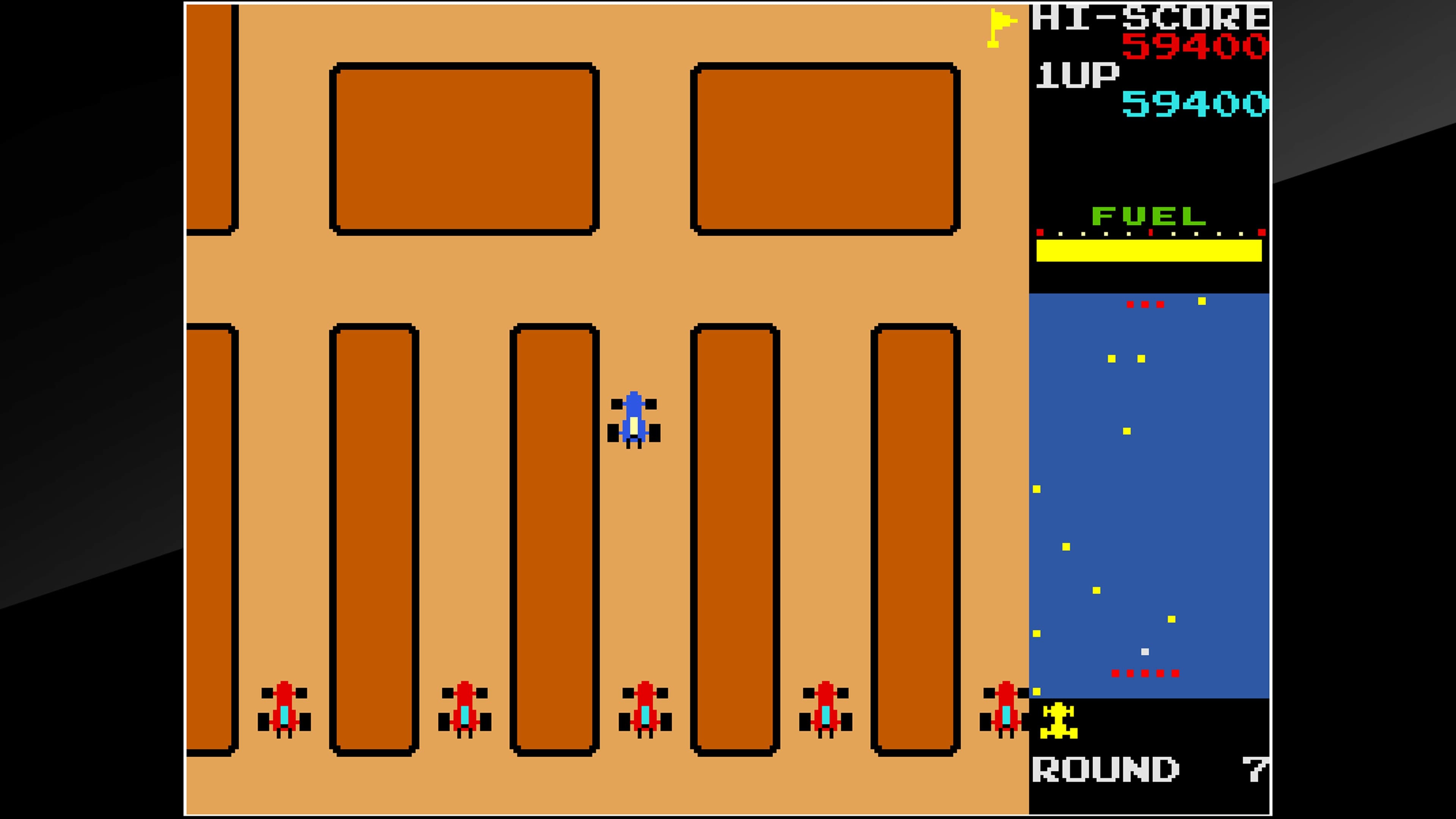 Arcade Archives RALLY X: скриншот 4