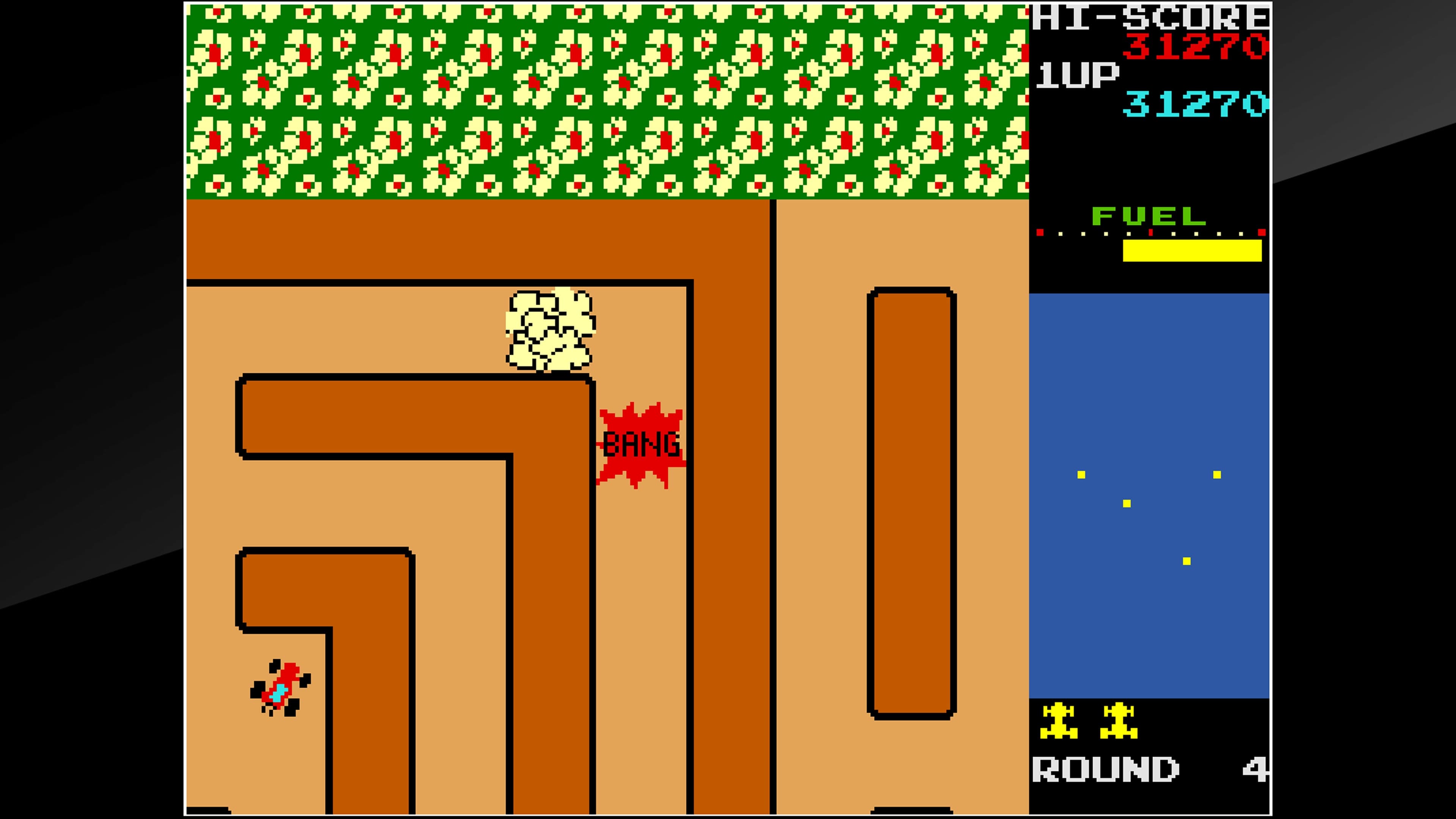 Arcade Archives RALLY X: скриншот 5