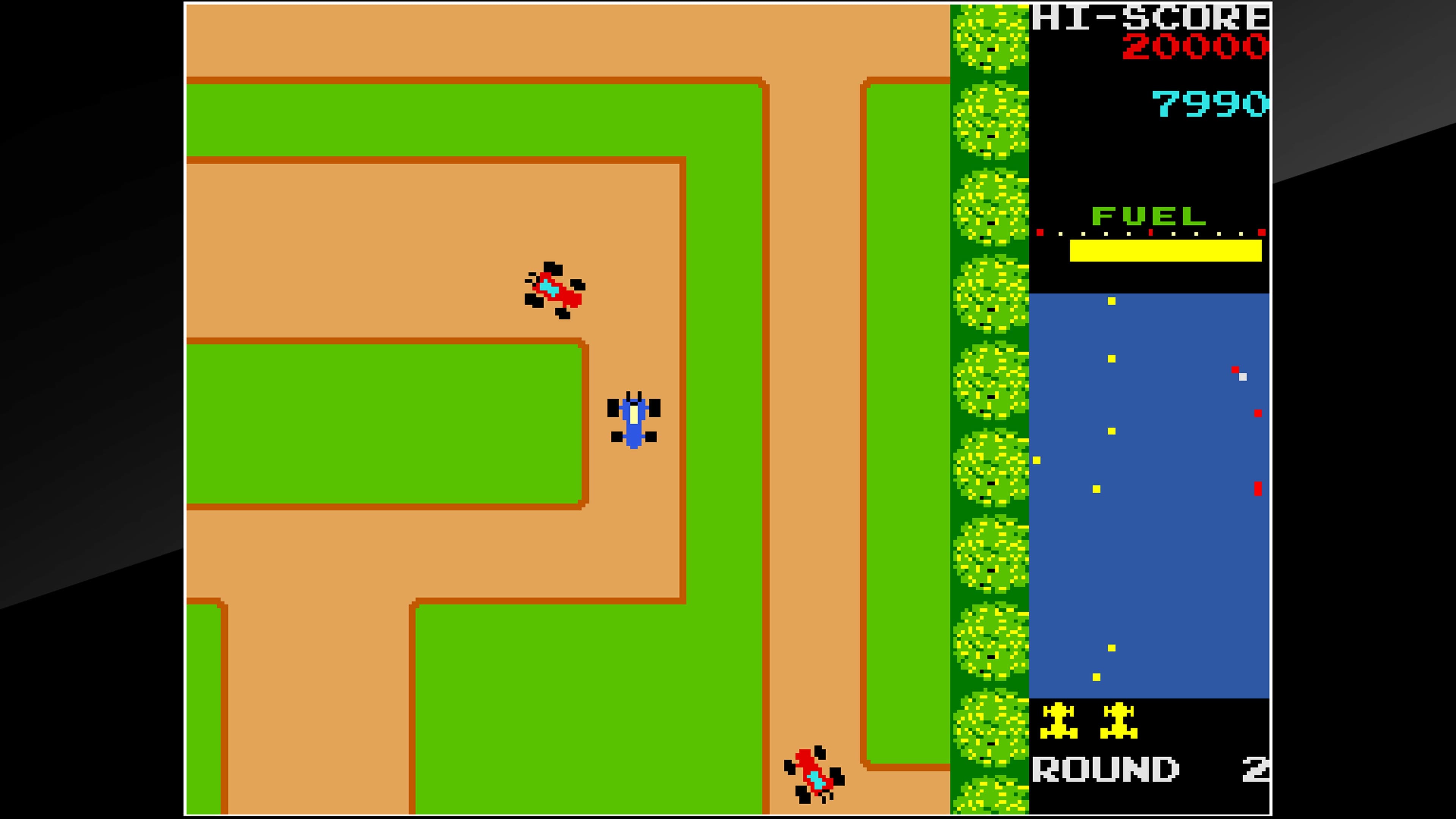 Arcade Archives RALLY X: скриншот 8